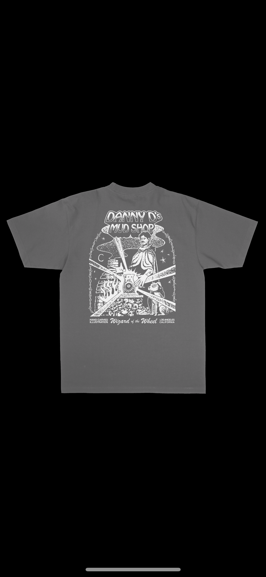 Wizard of the Wheel Shirt (Gray Color)