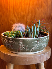 Morning Coffee Orchid Platter