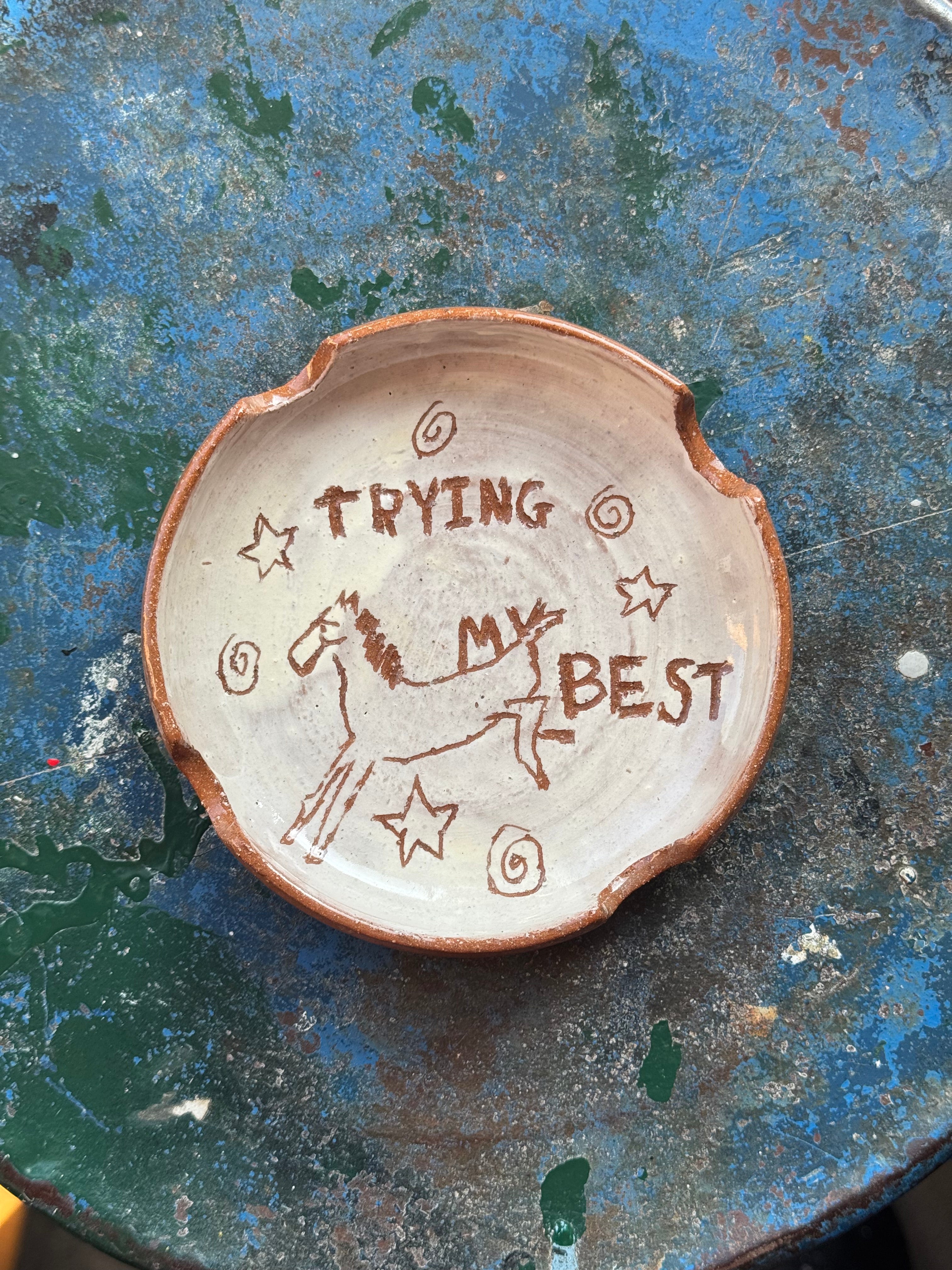 Trying my Best, Ashtray