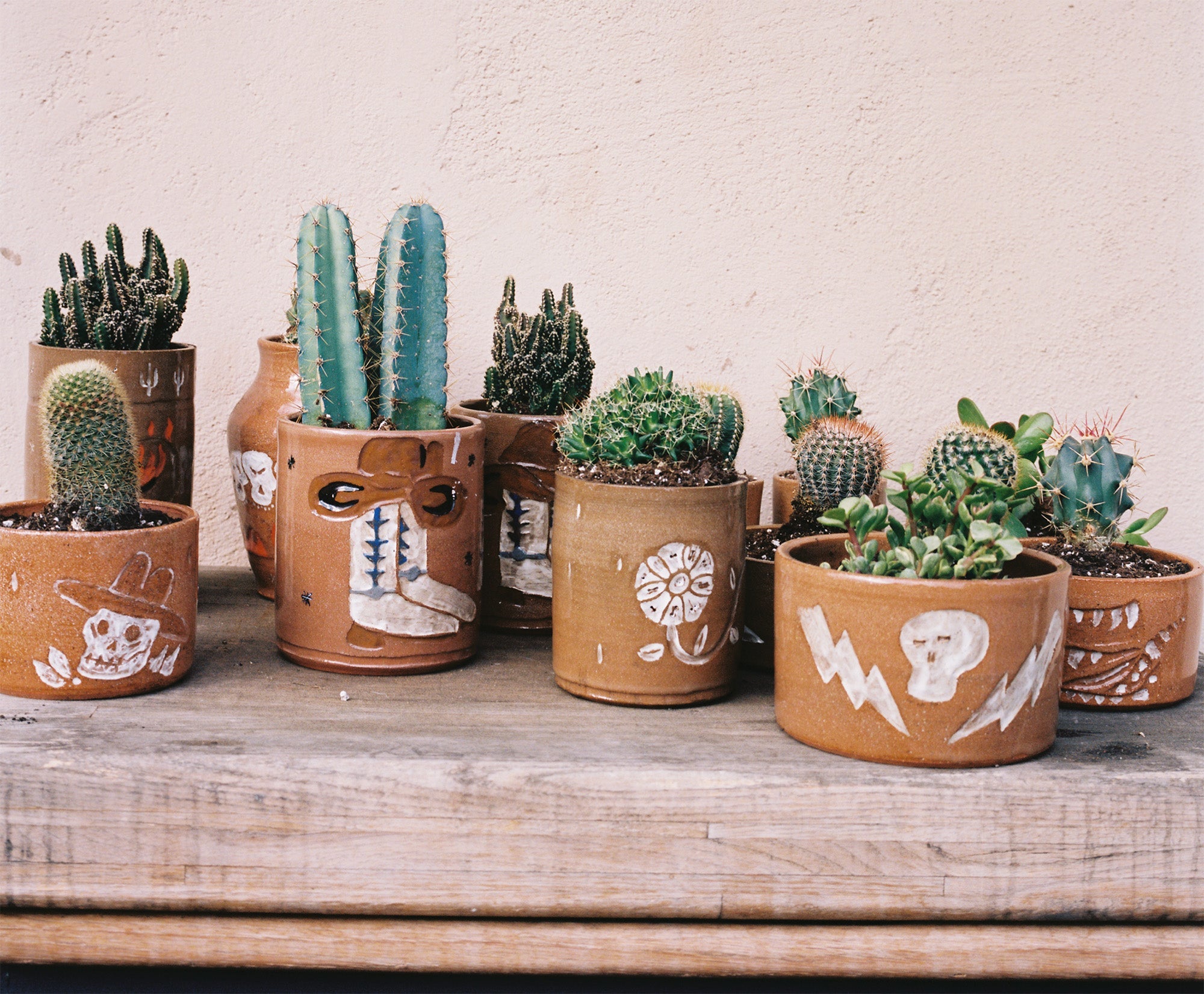 Assortment of planters