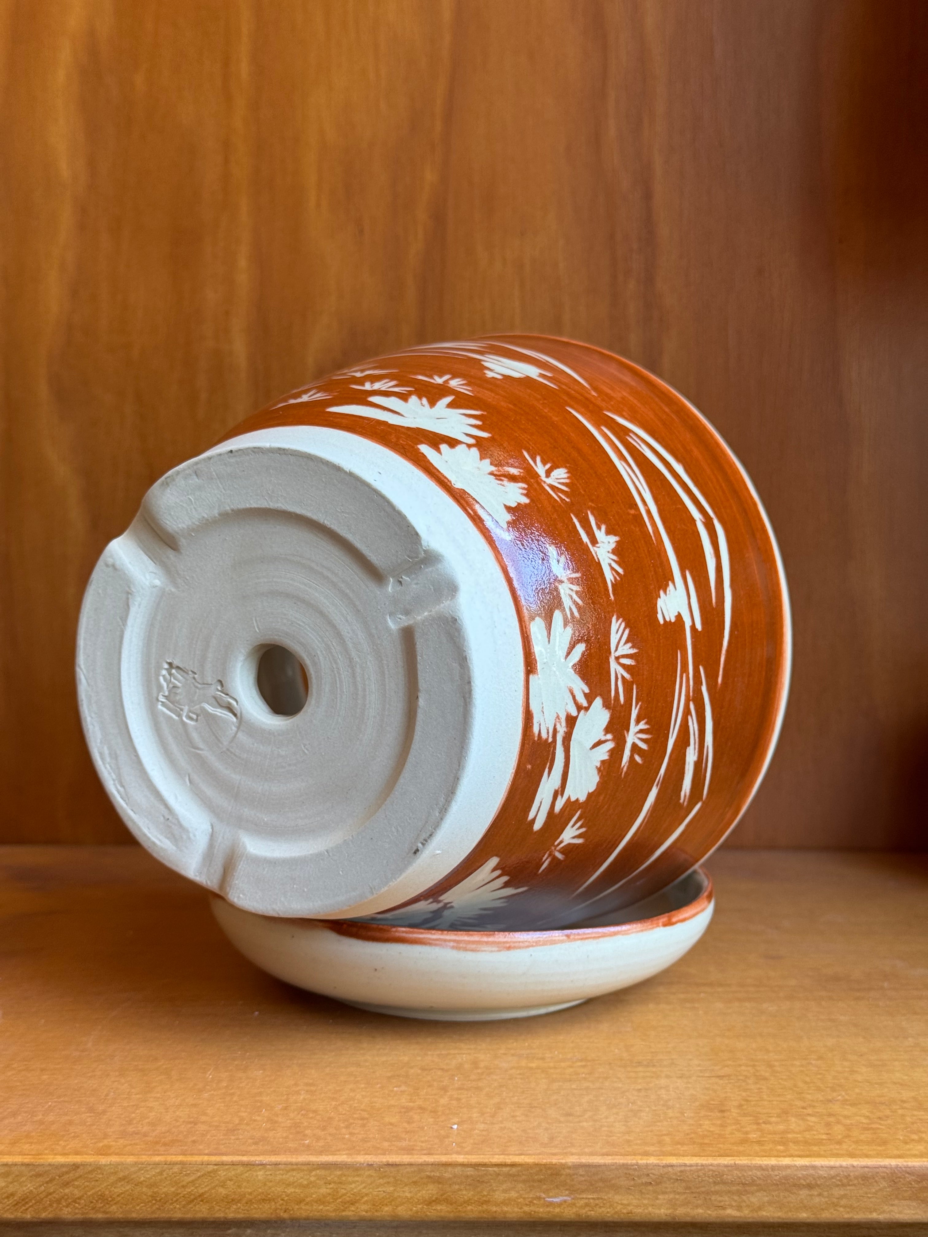 Orange Horizon Planter