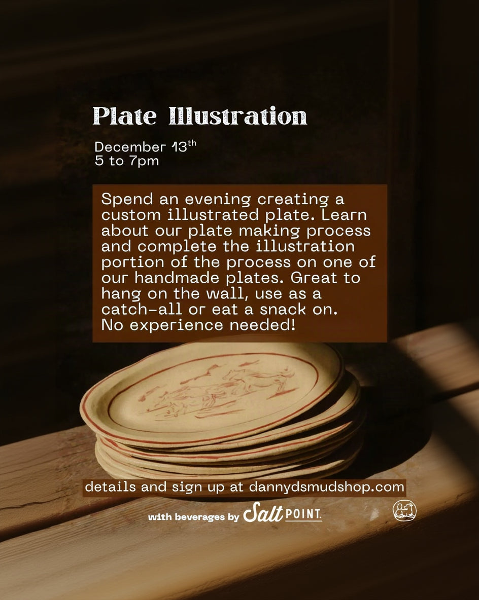Plate Illustration Workshop - December 13th 5-7pm