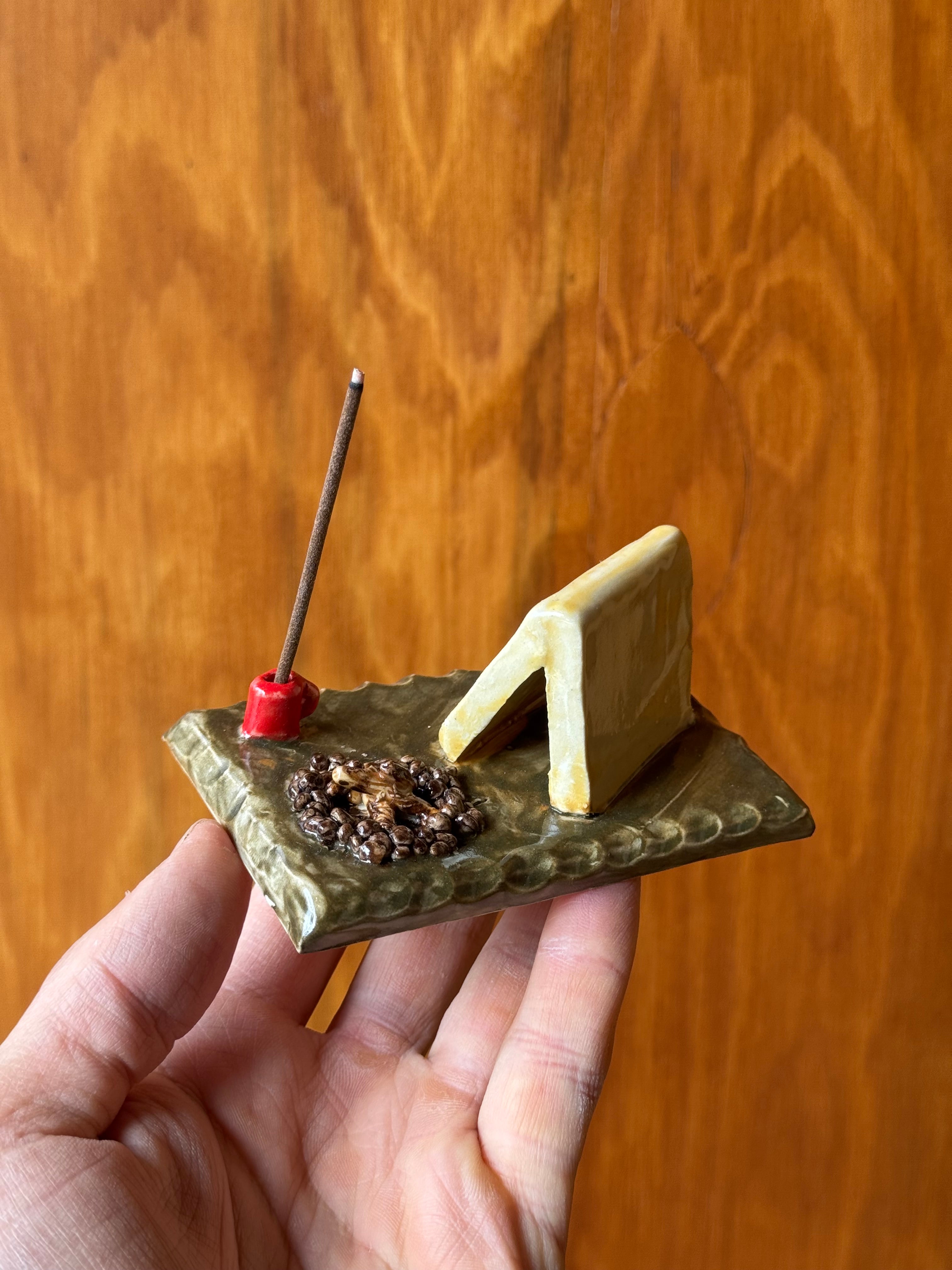 Camp Site Incense Burner