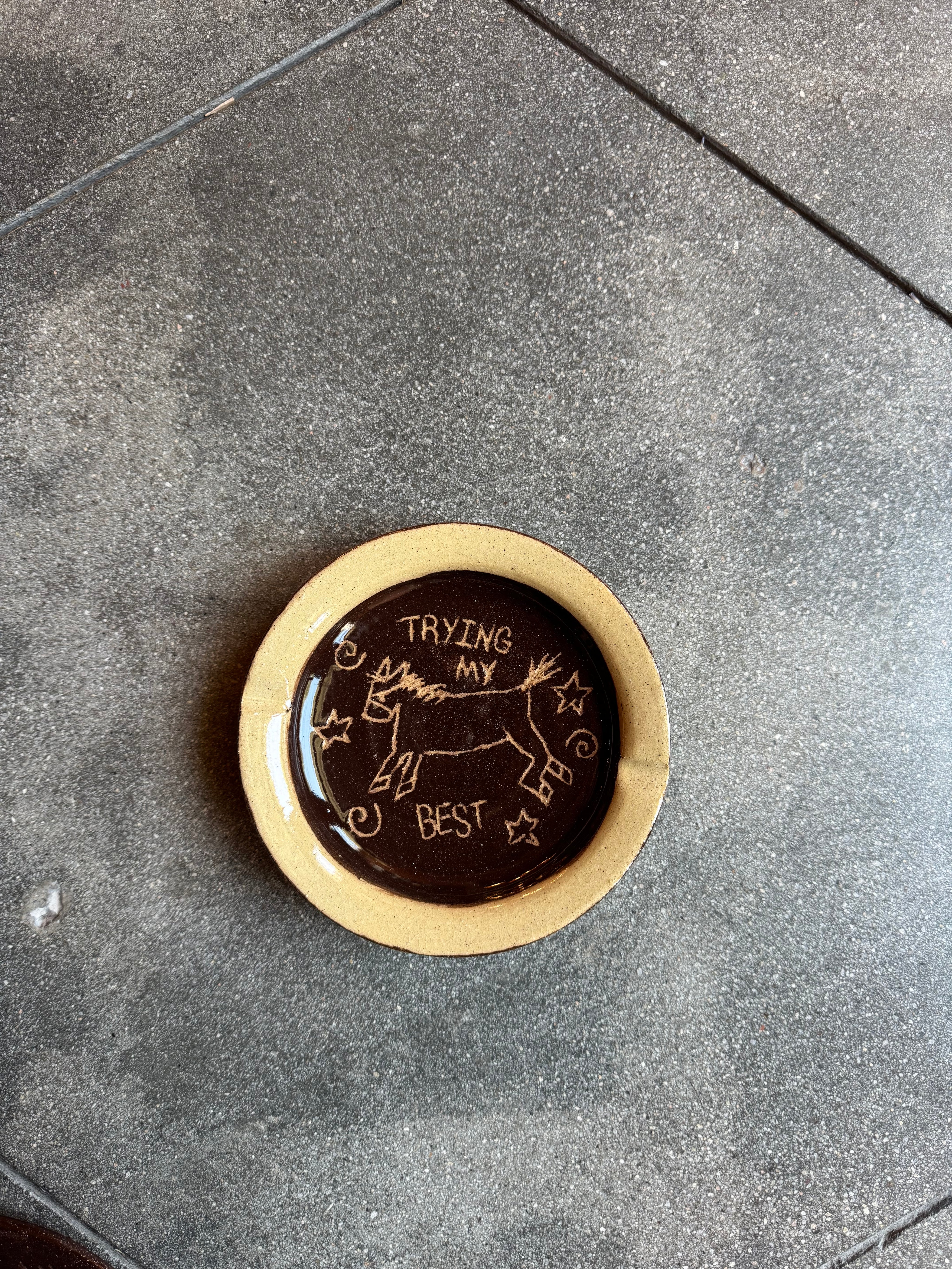 Trying my Best, Ashtray