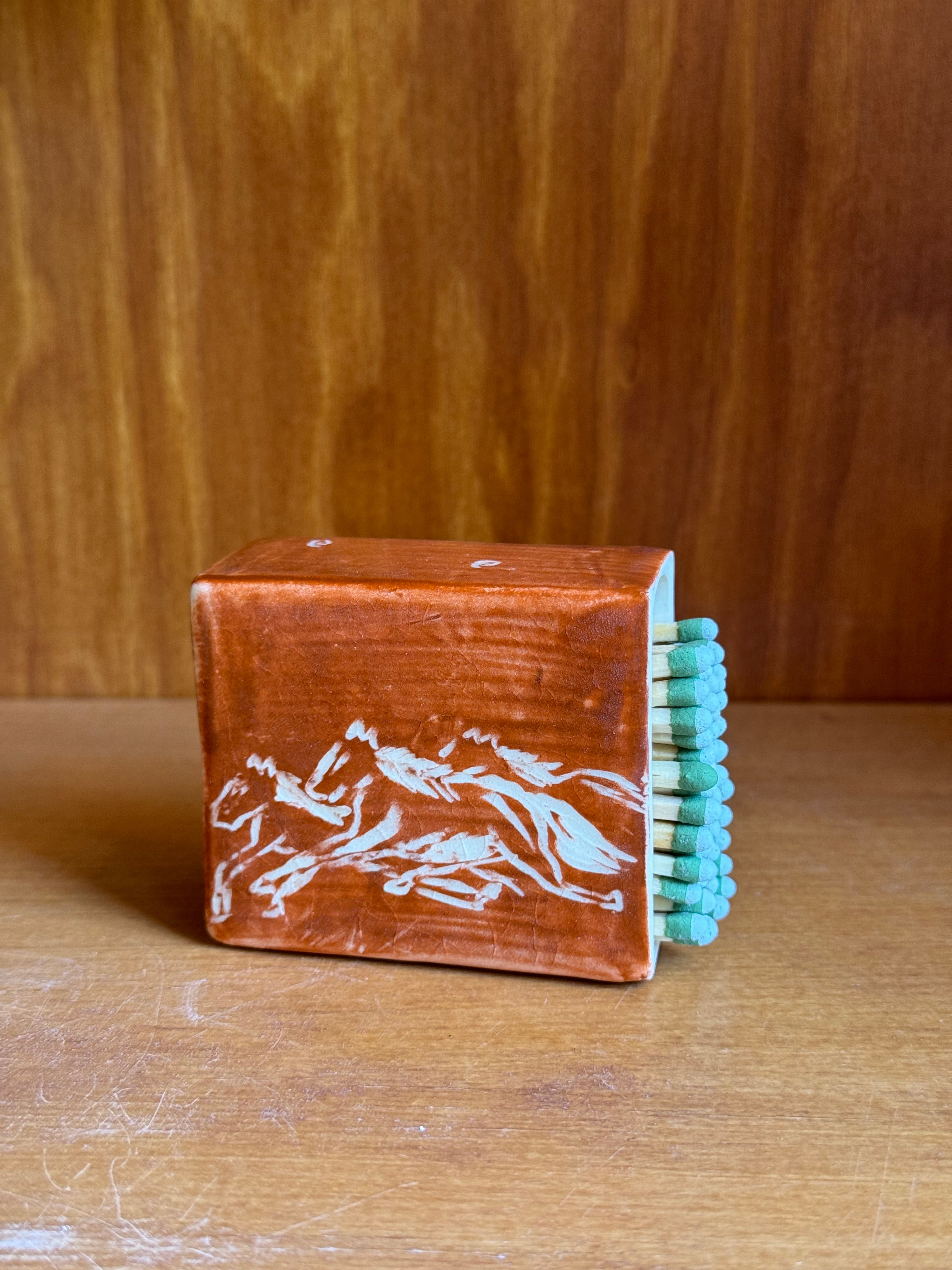 Garnet Horses Striker Box - No Insert