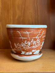 Orange Horizon Planter