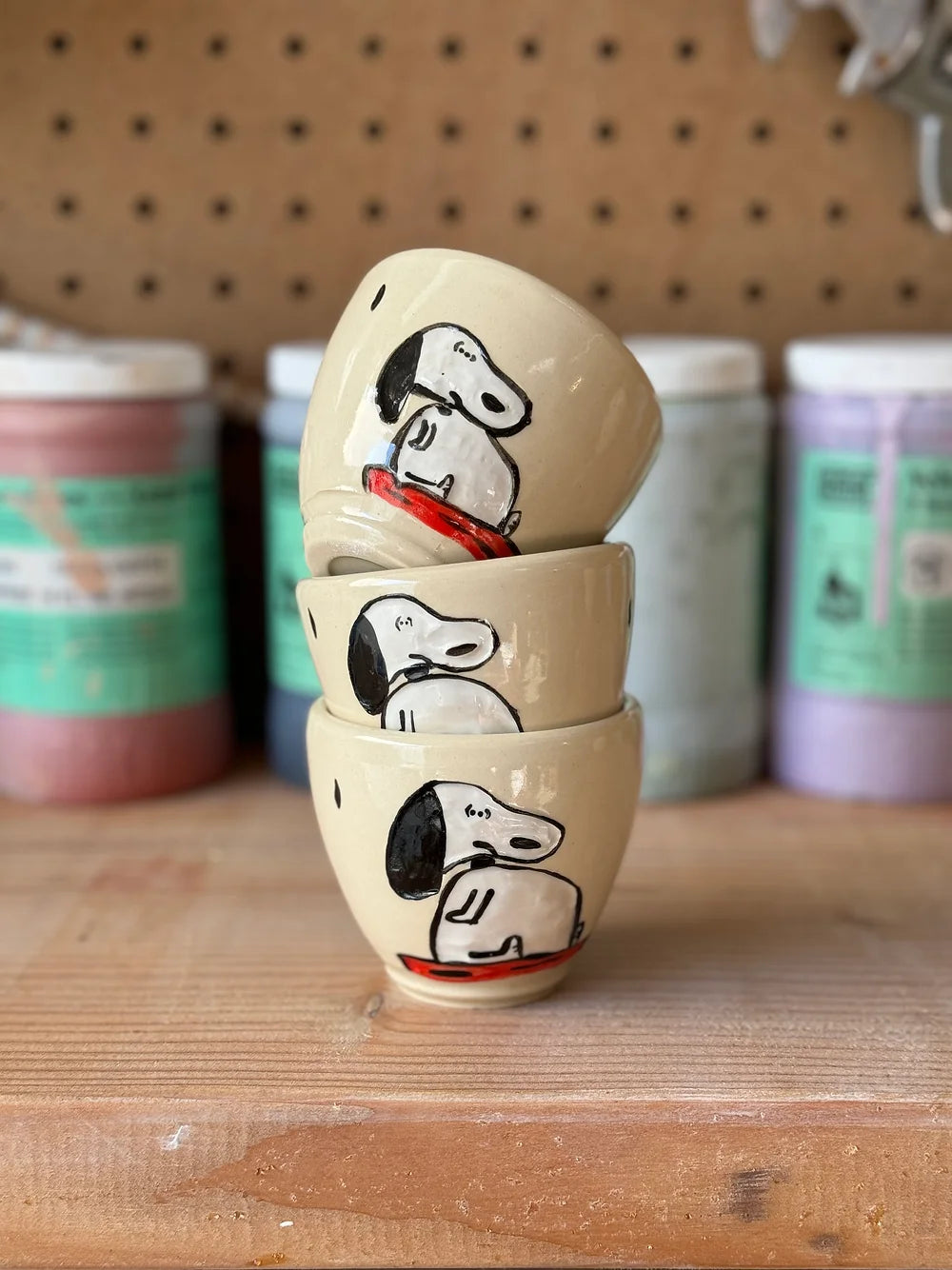 Bloated Snoopy Espresso Cup – Danny D's Mud Shop Bloated Snoopy Espresso Cup – Danny D's Mud Shop