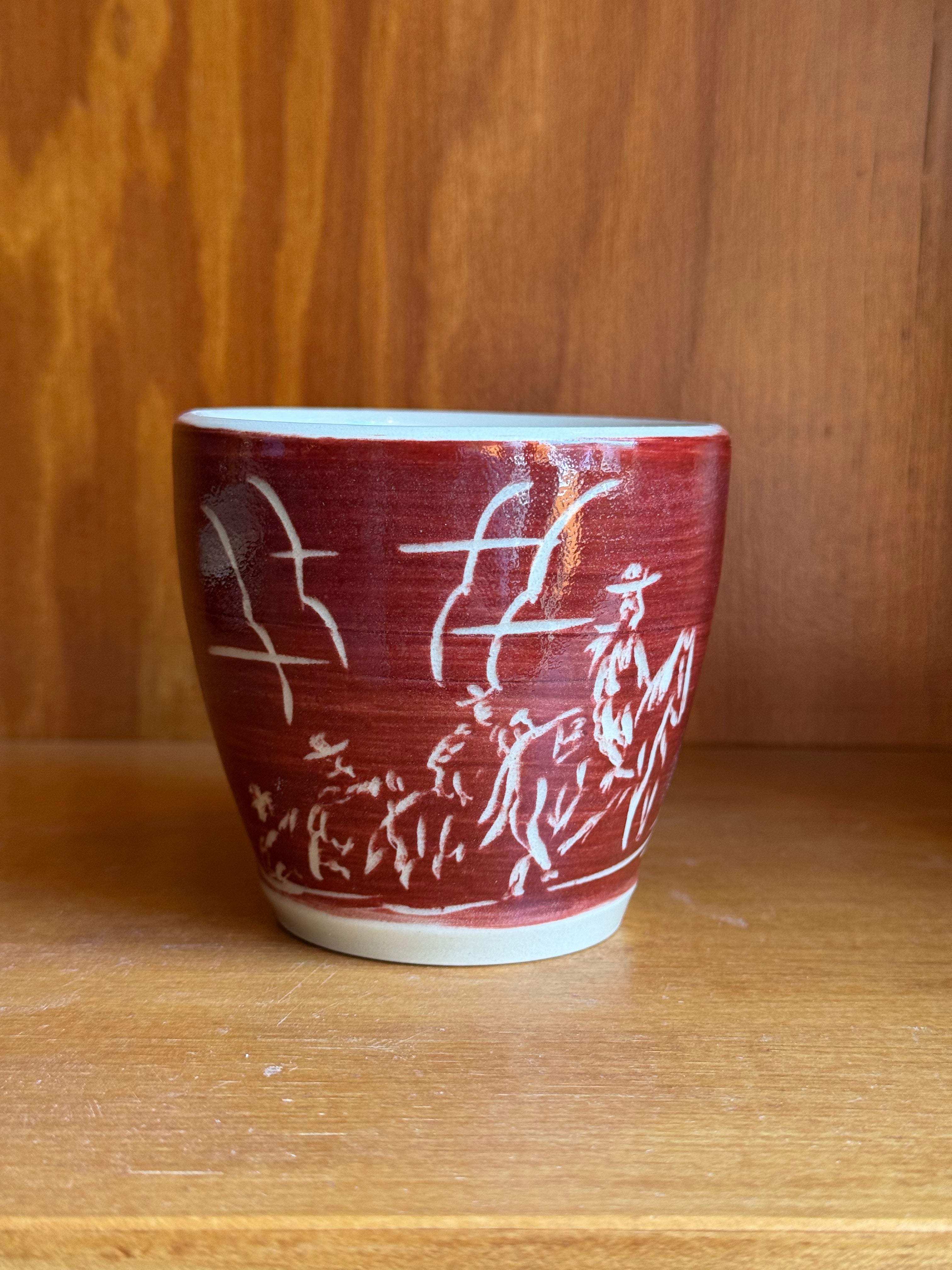 Horizon in Garnet - Tumbler