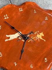 Paint Horses - Clock (Seconds)