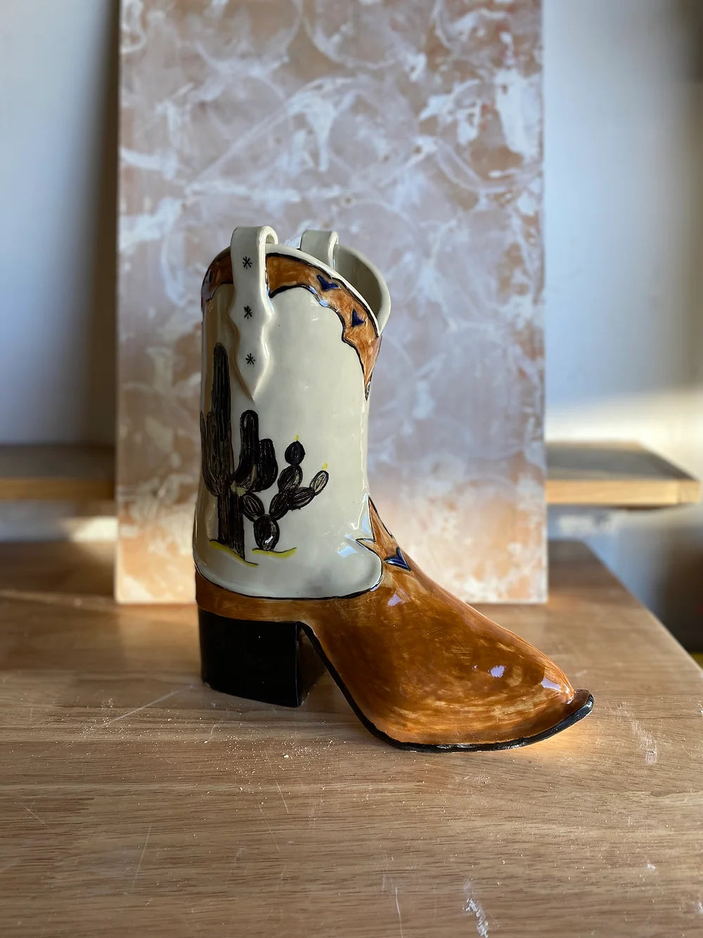 Cowboy Boot (Brown)