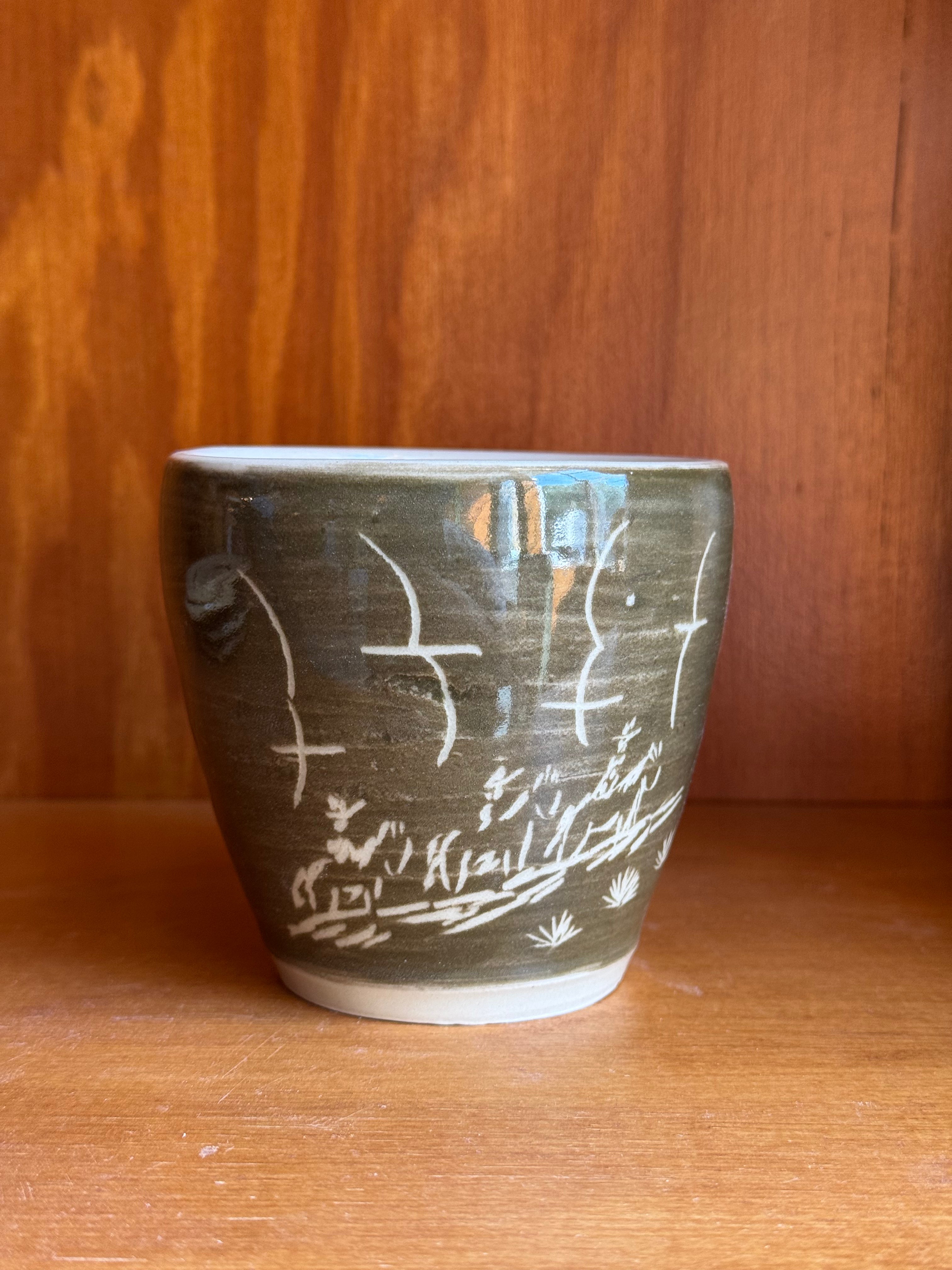 Horizon in Green - Tumbler (Copy)