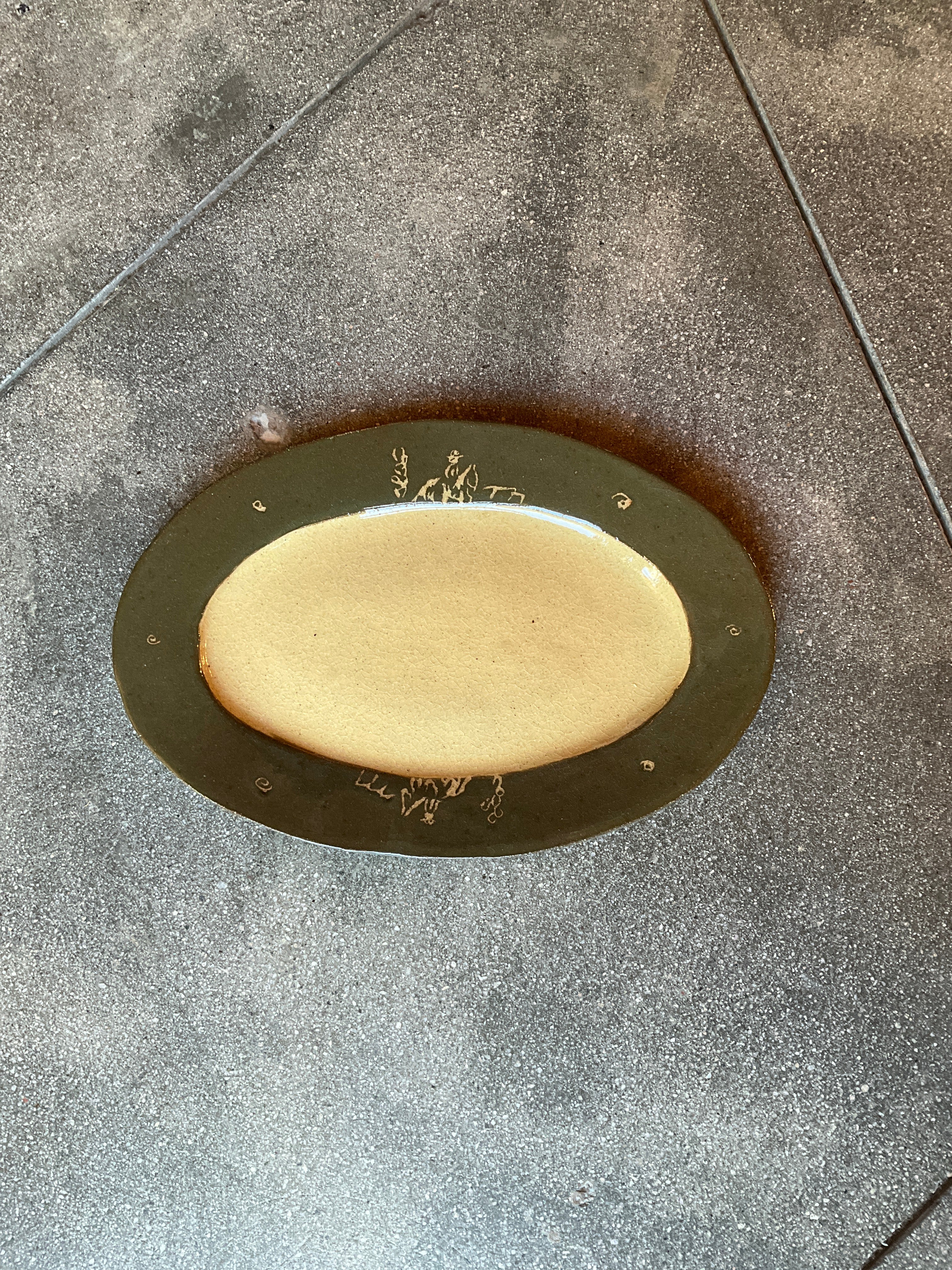 In the Distance - Medium Oval Serving Platter