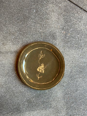 A Green Flower-  Small Plate