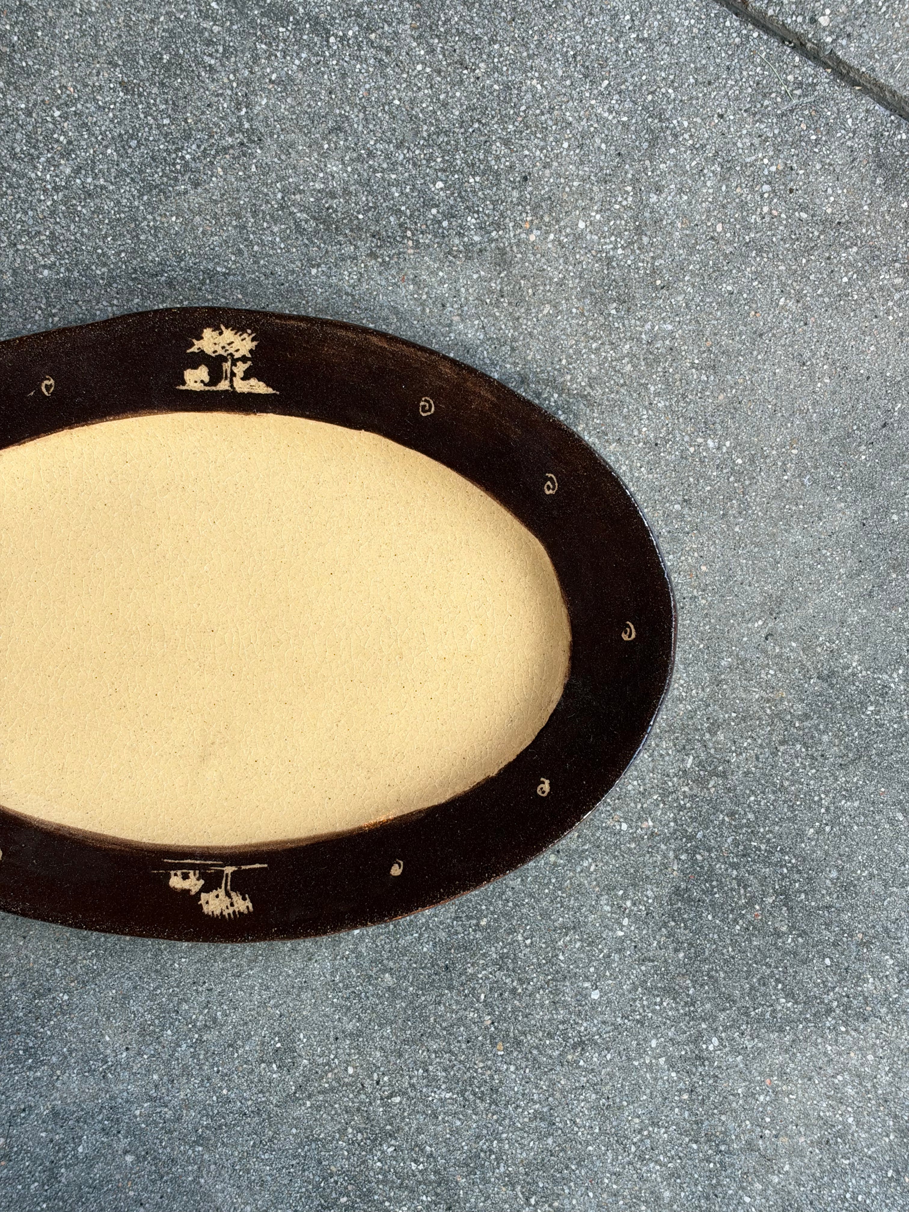 A Short Rest - Medium Serving Platter