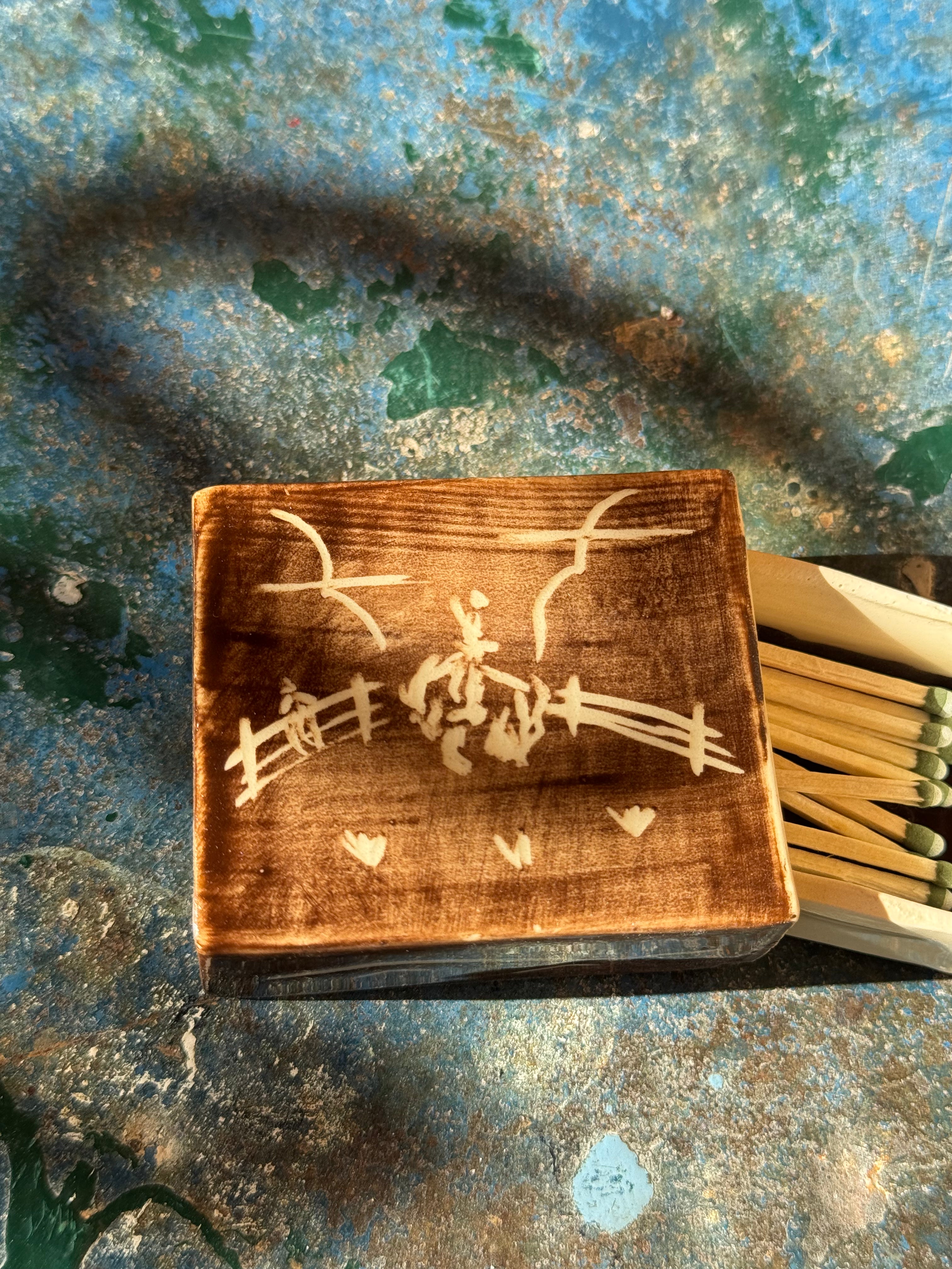 Brown Cowboy Striker Box