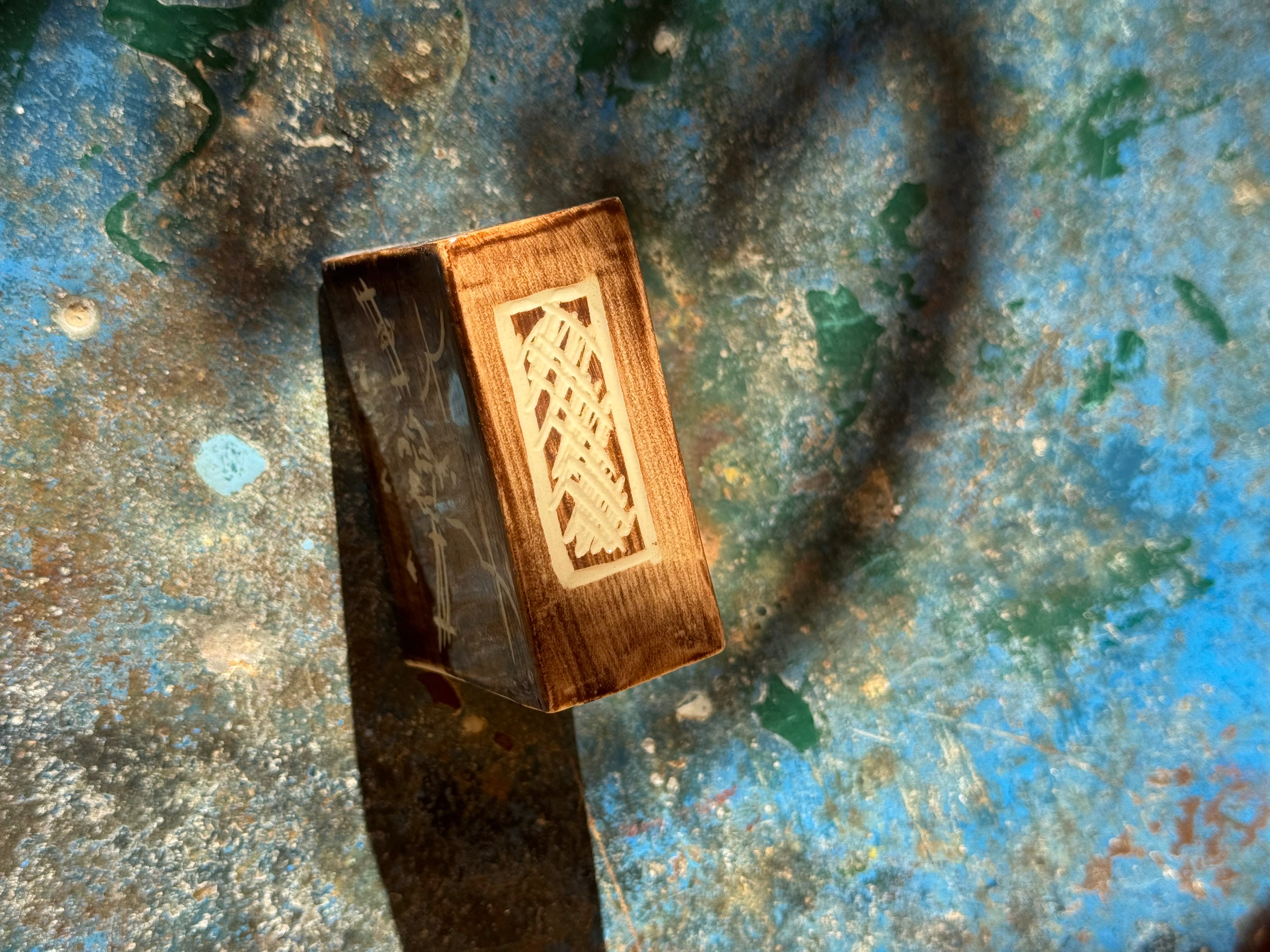 Brown Cowboy Striker Box