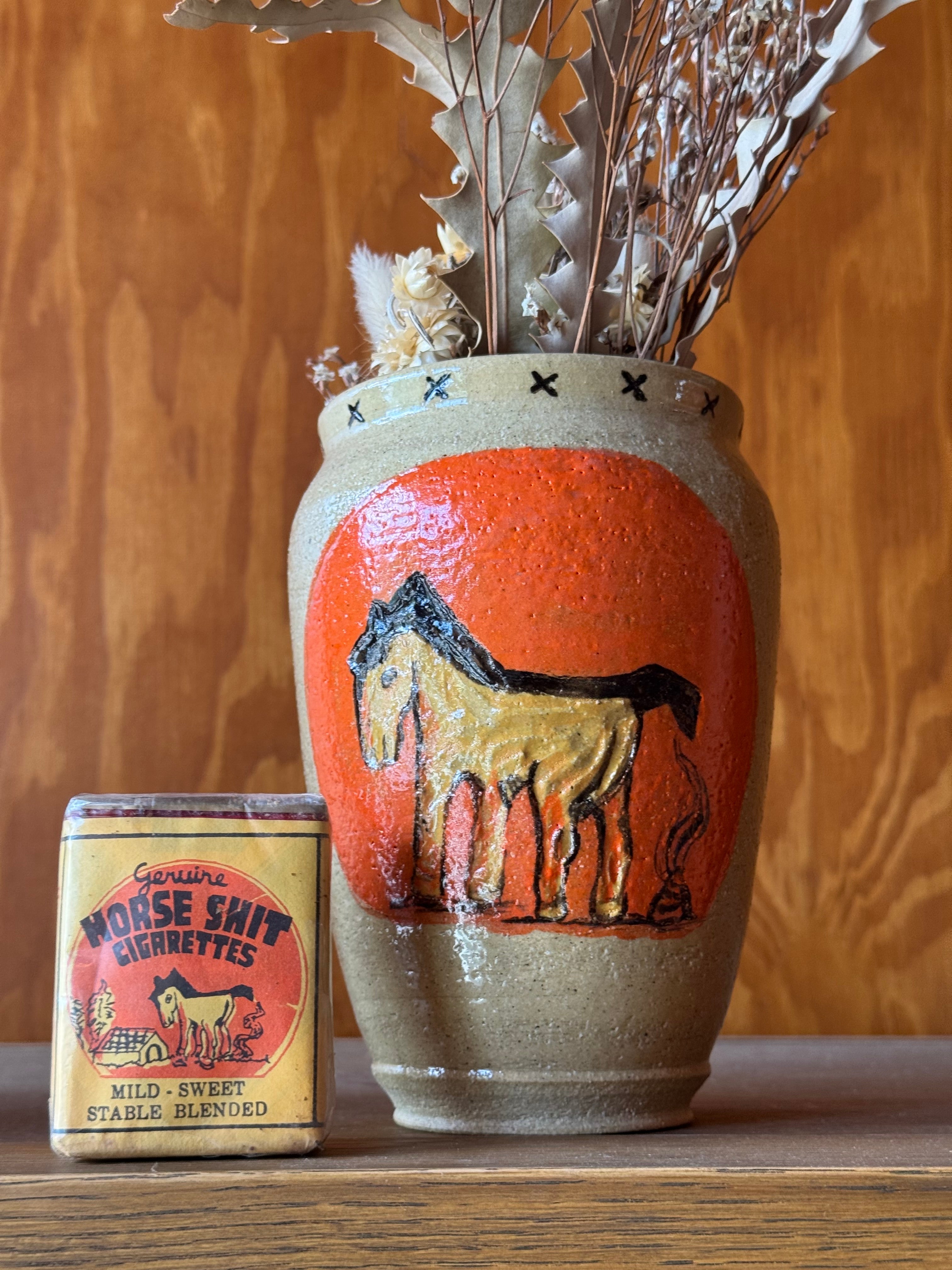 Horse Shit Vase