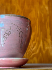 Pink Flower Planter