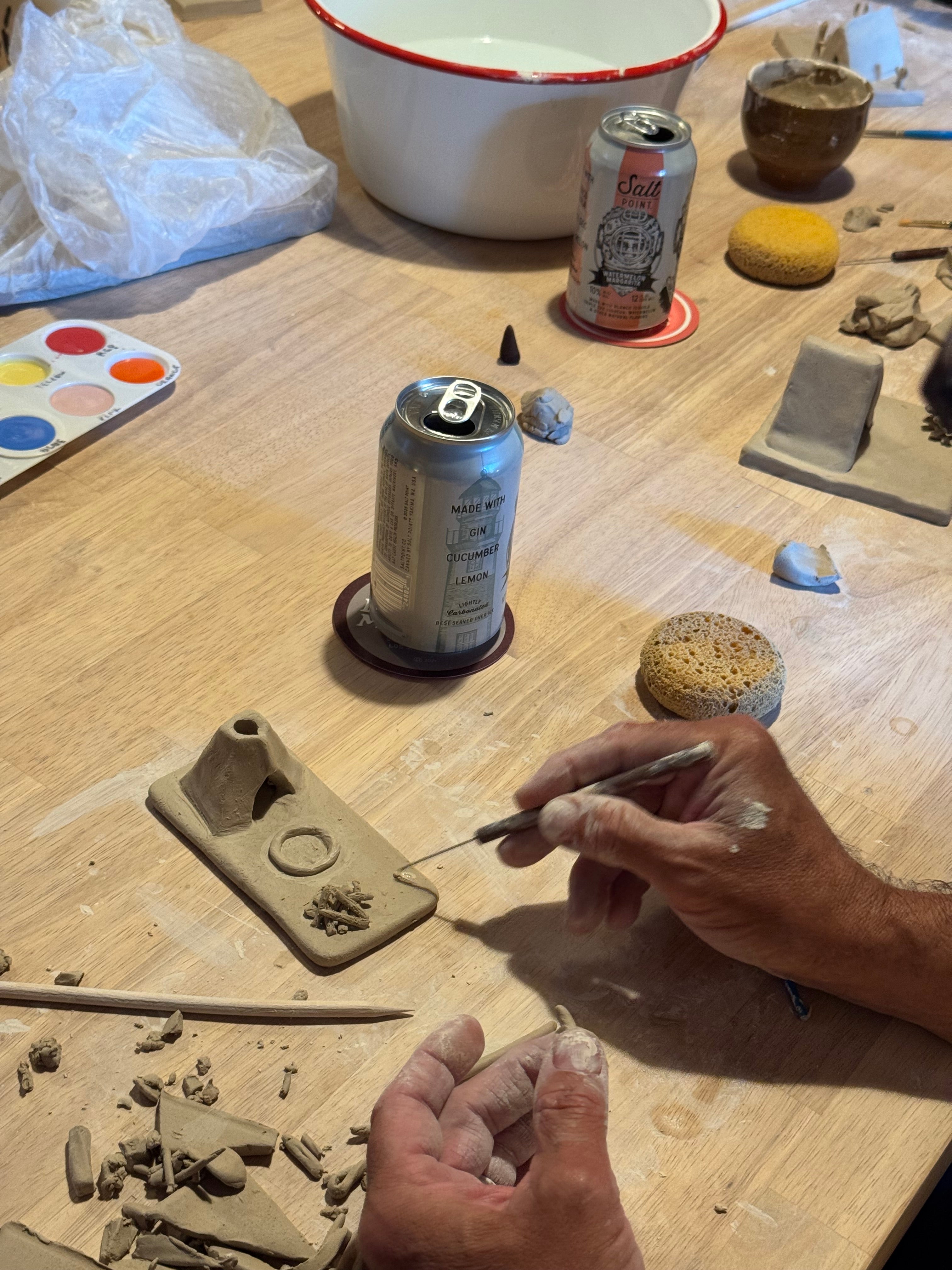 Campsite Incense Burner - Handbuilding Workshop -  November 21st 5-7pm