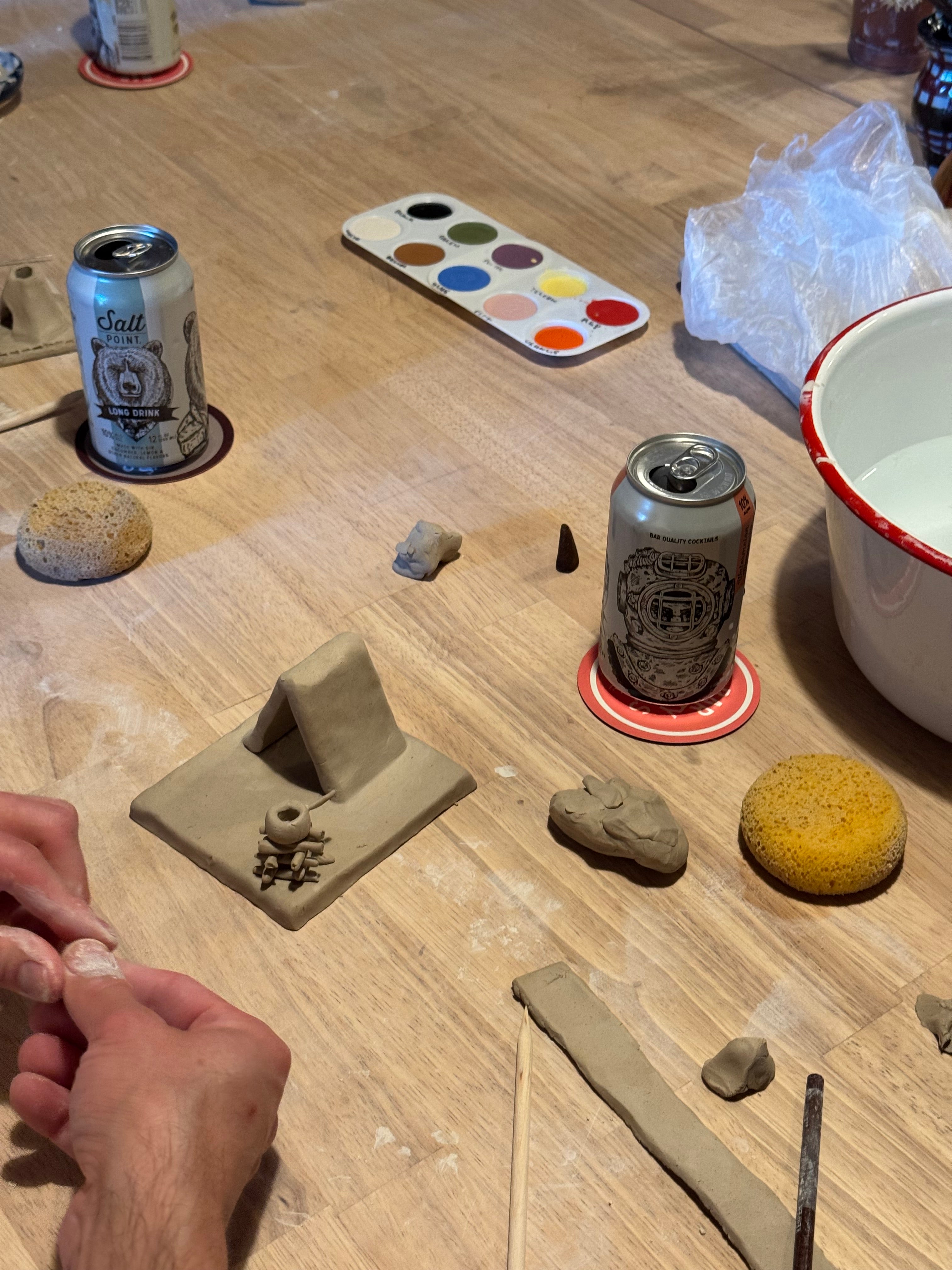 Campsite Incense Burner - Handbuilding Workshop -  November 21st 5-7pm