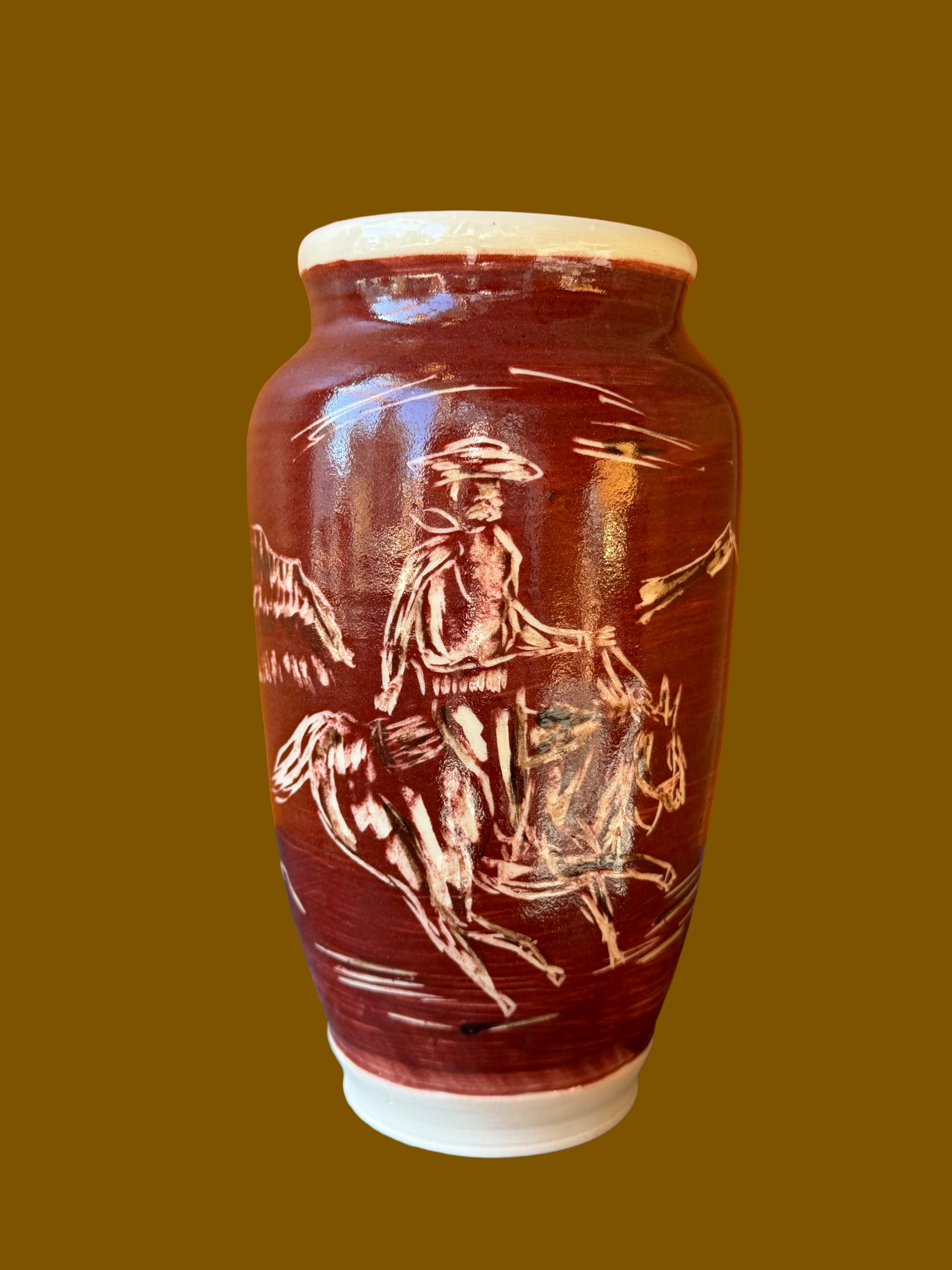 Garnet Wrangler Vase