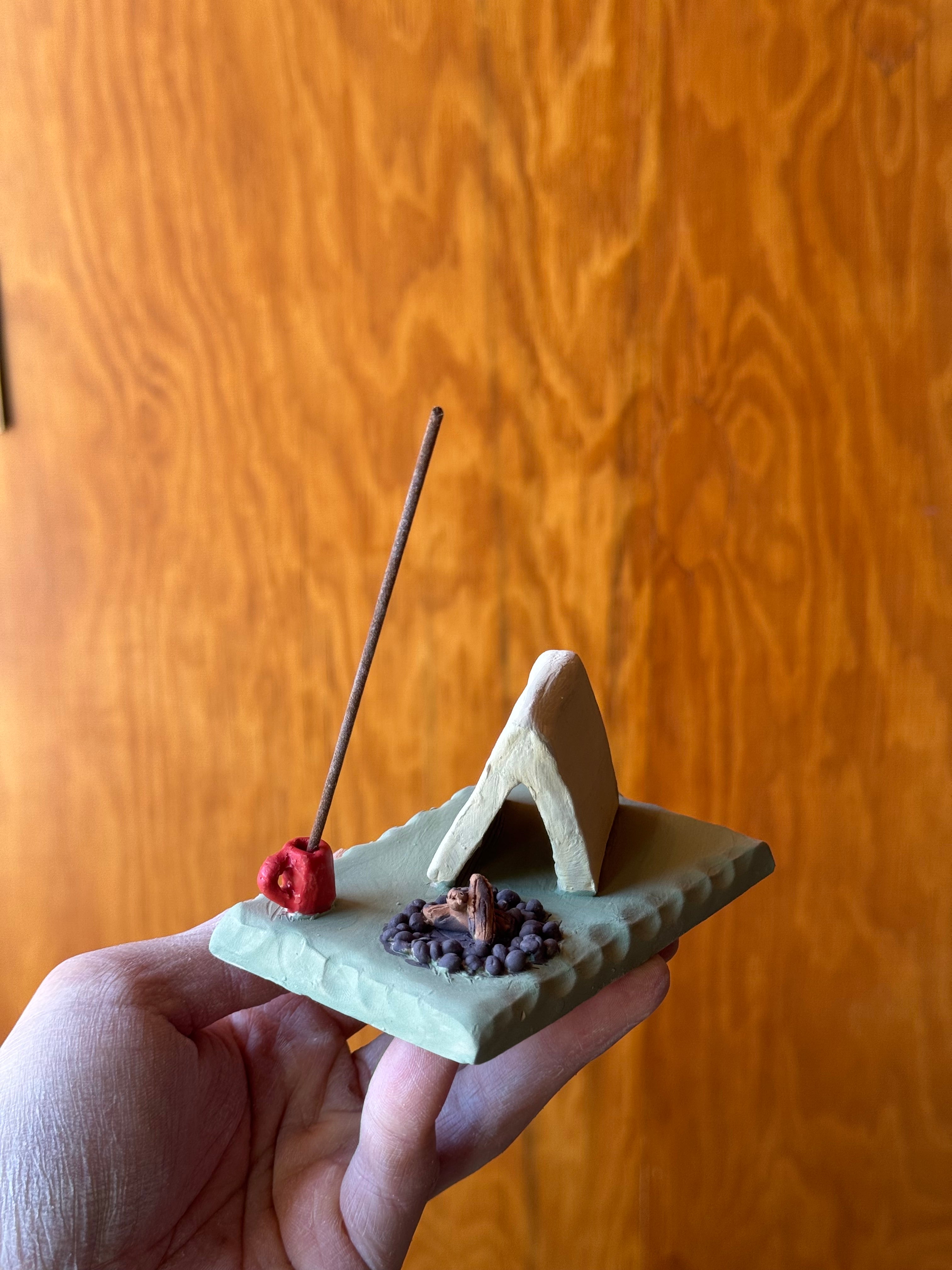 Camp Site Incense Burner