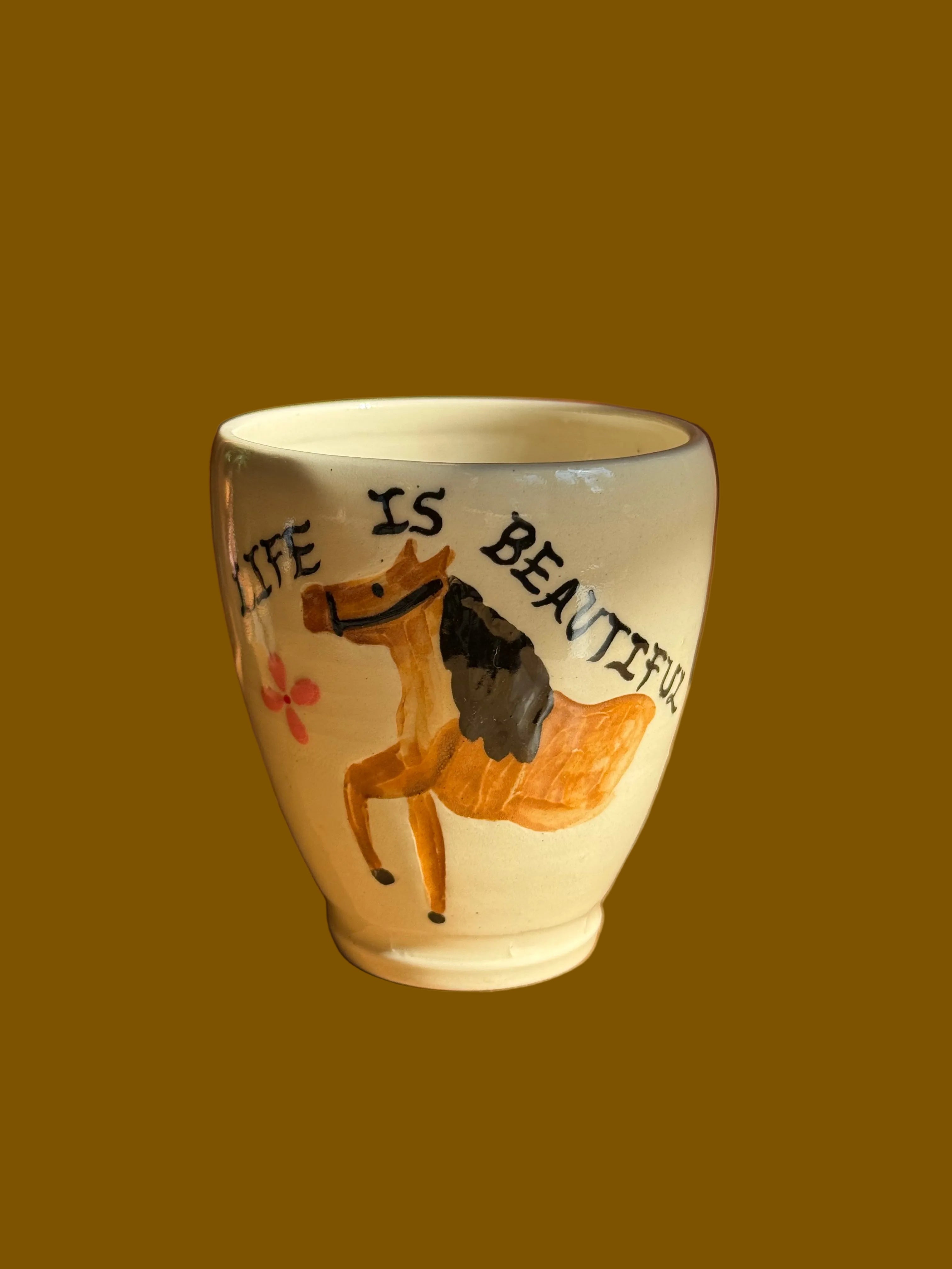 Life is Beautiful Tumbler