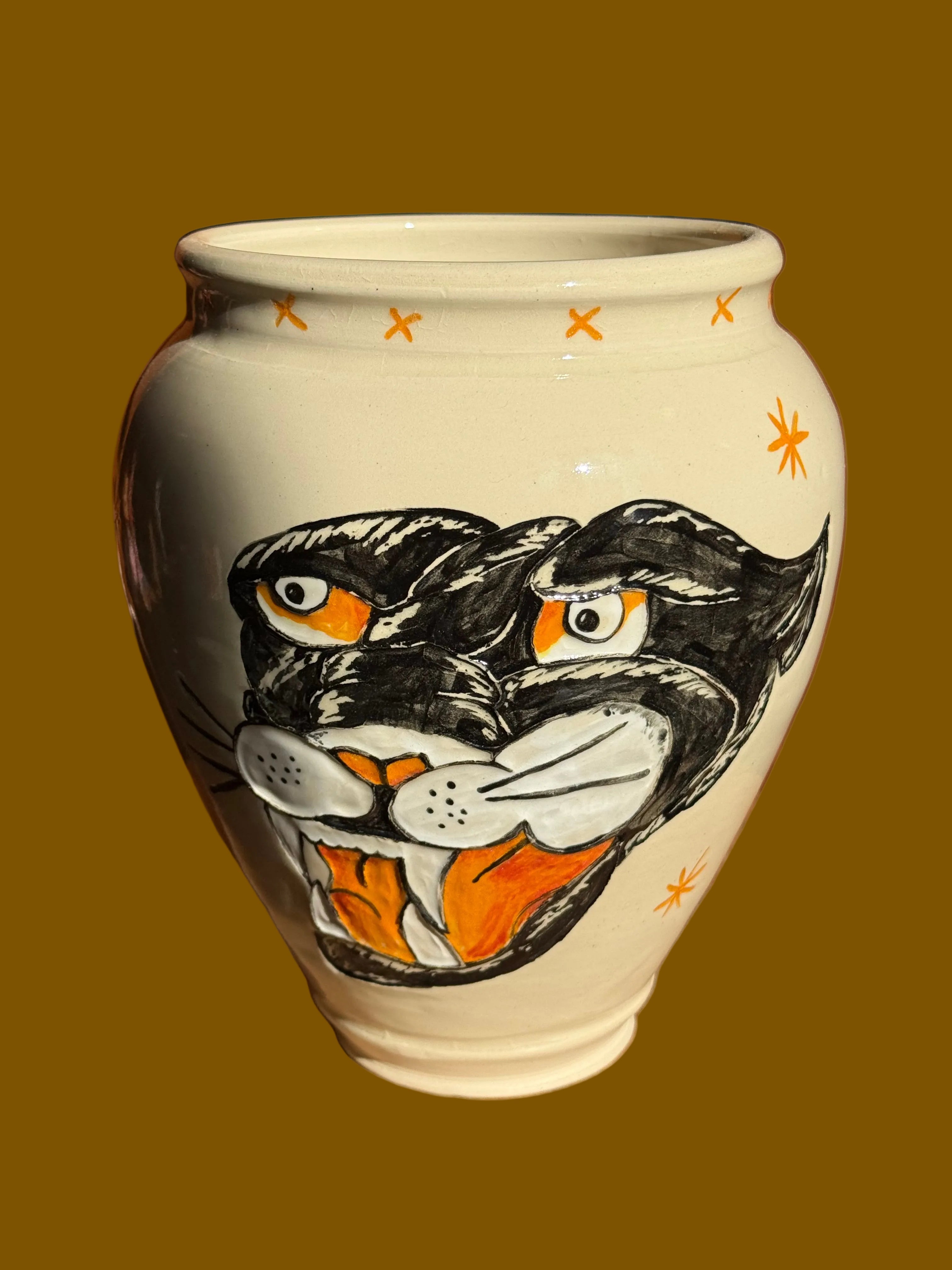 Panther Vase