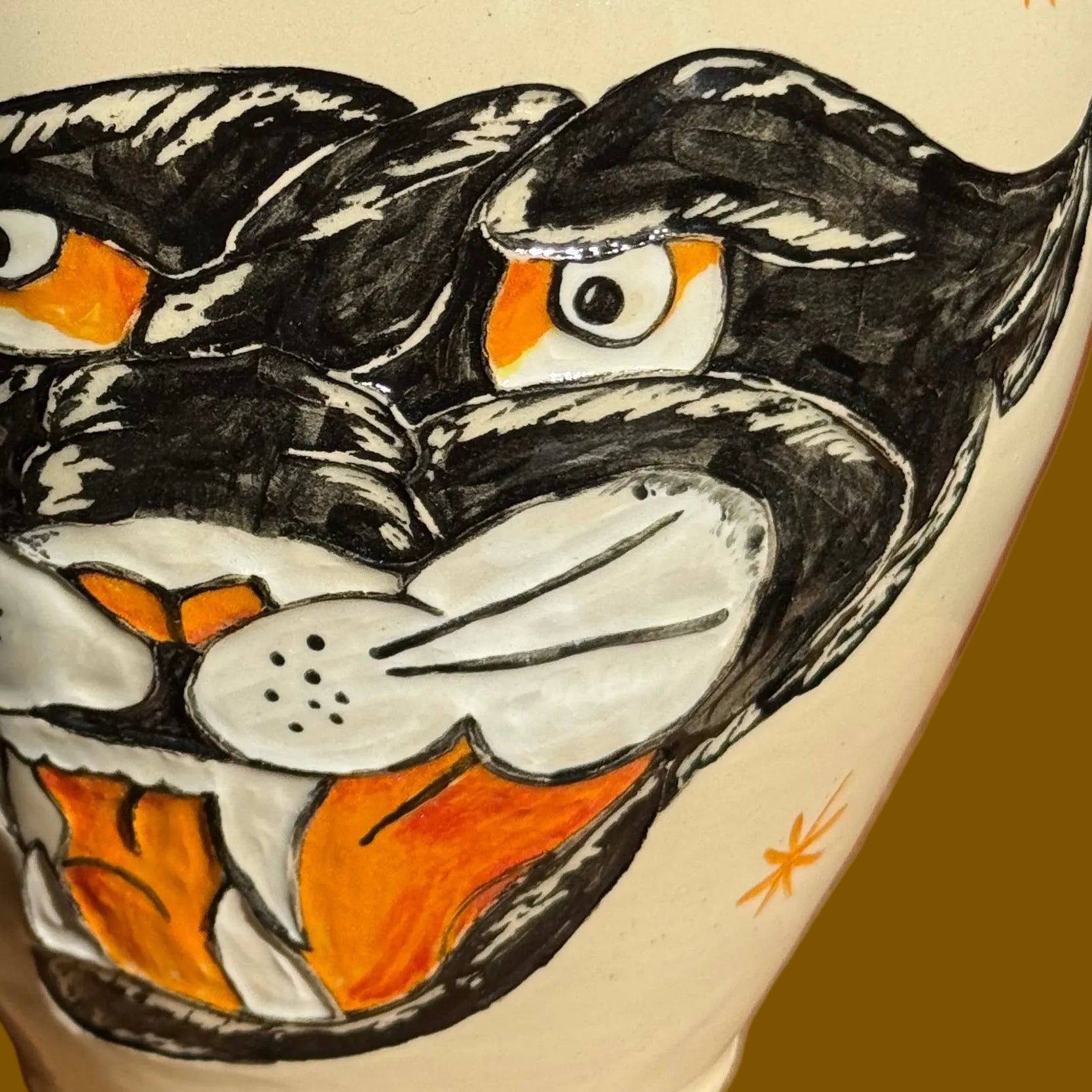 Panther Vase