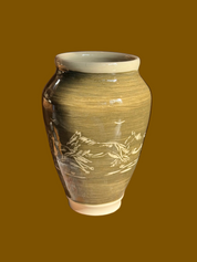 Running Horses Vase
