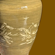 Running Horses Vase