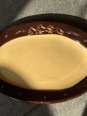 Running Horses- Oval Coupe