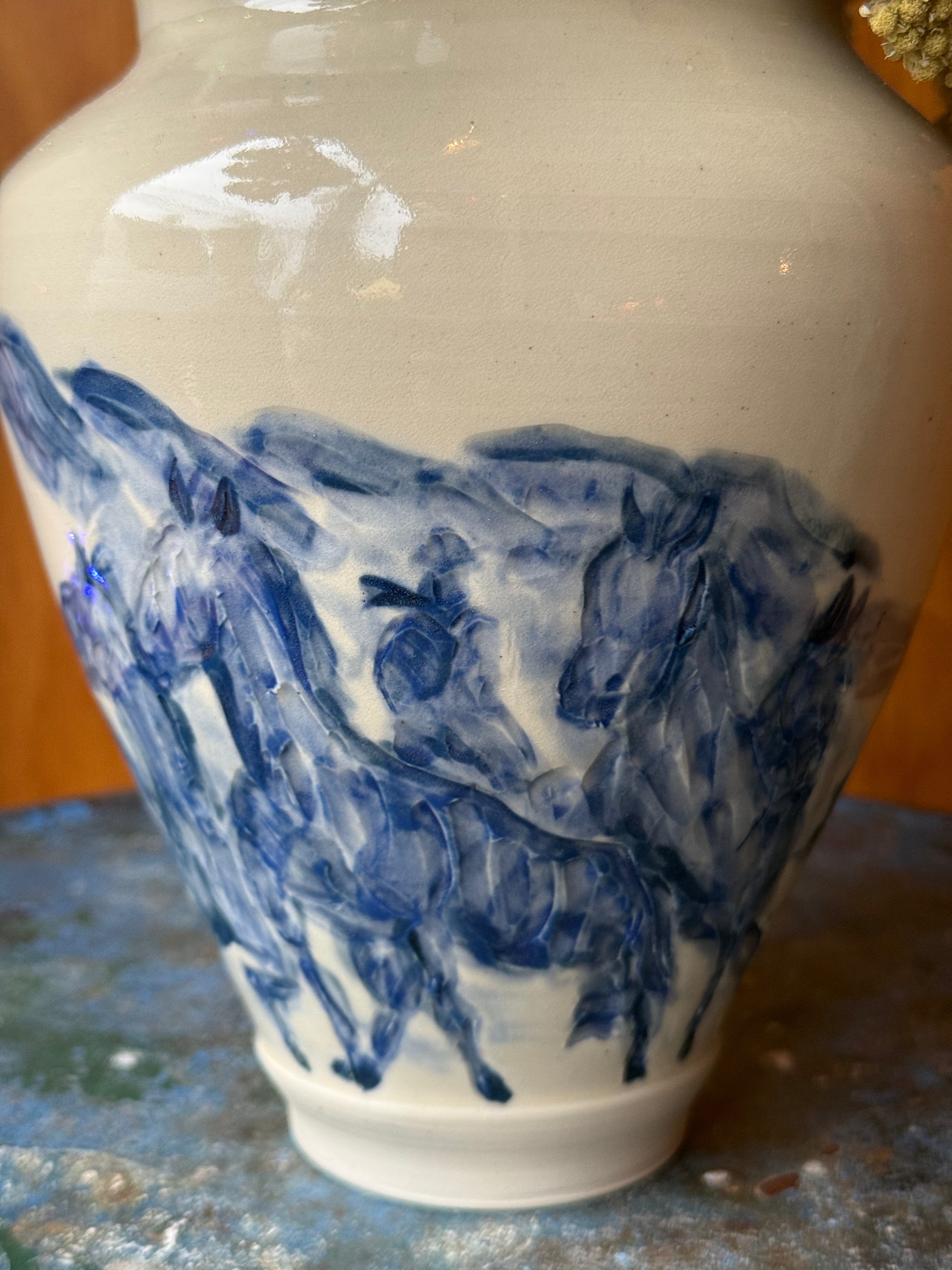 On the Ranch in Blue