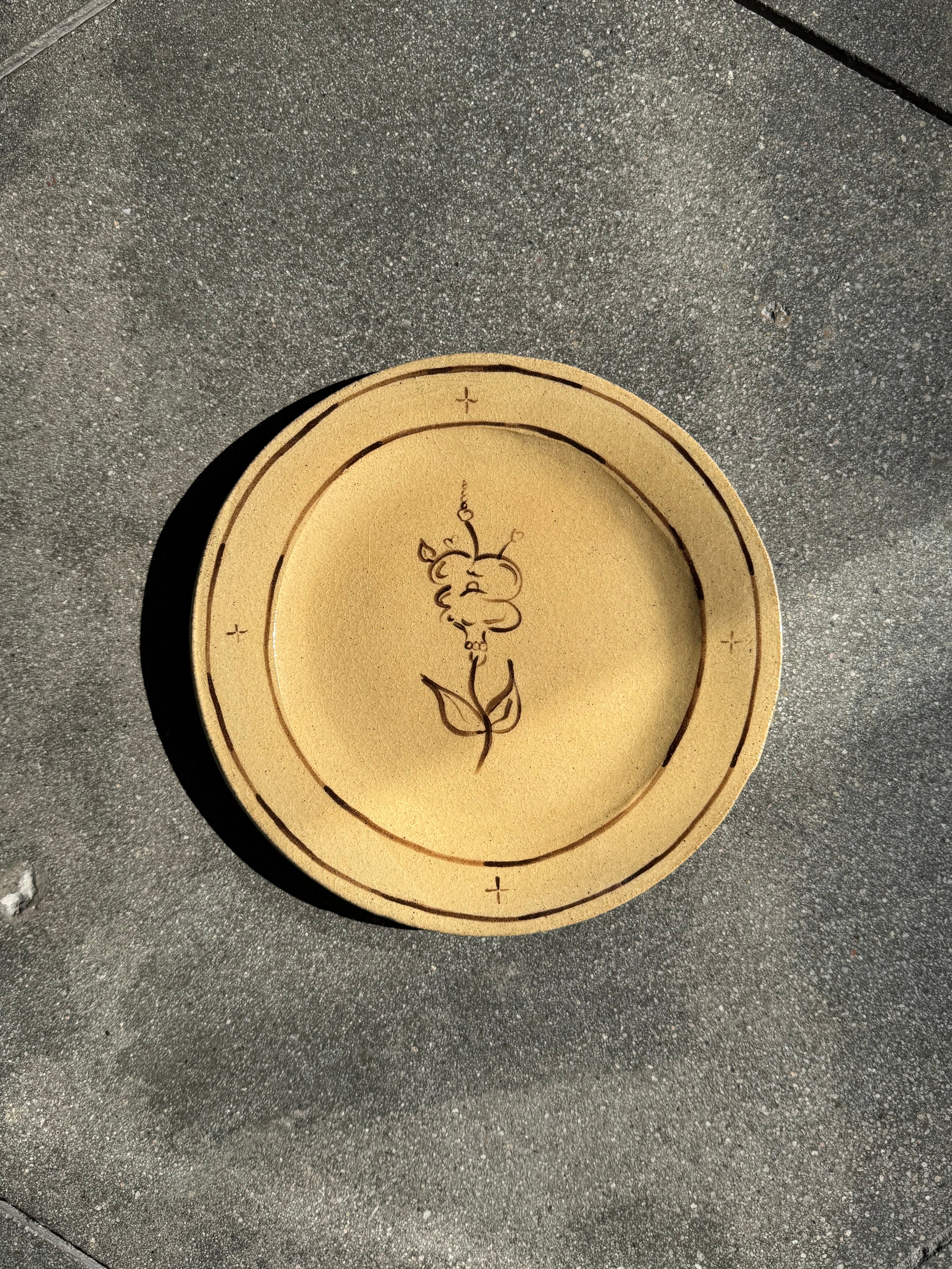 Flower - Medium Dinner Plate