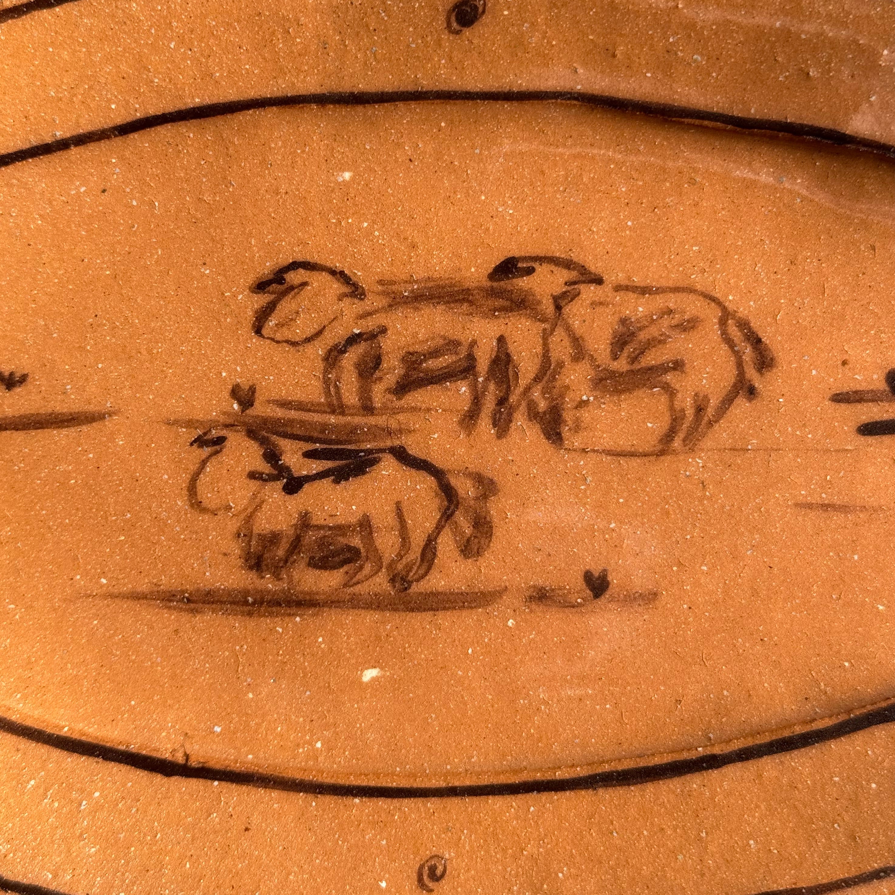 A Couple Cows - Santa Fe Oval Coupe