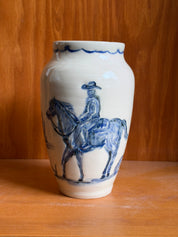 Rider in the Blue