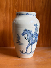 Rider in the Blue