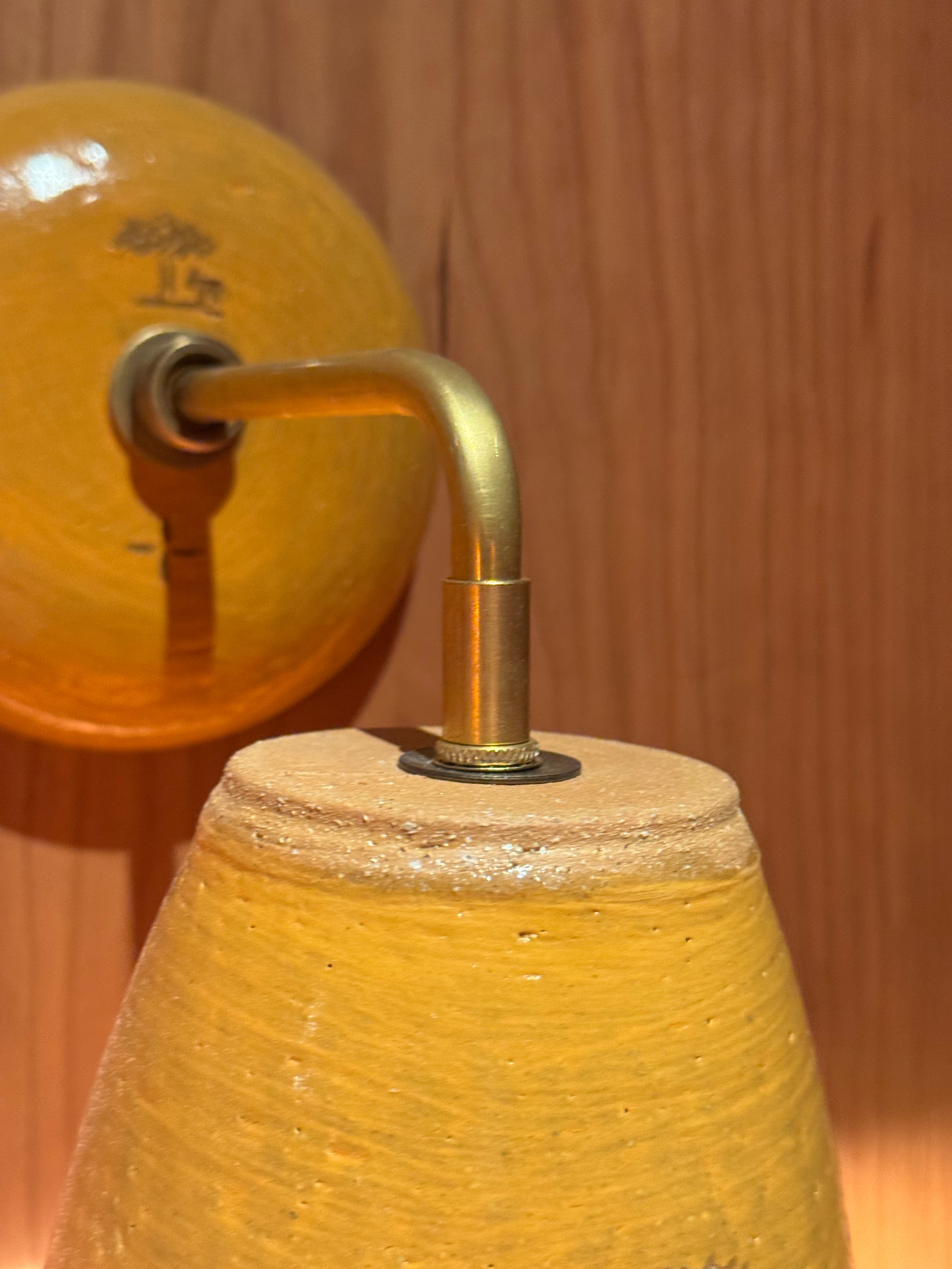 Mustard Yellow Sconce
