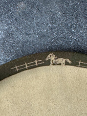 Fence Post Horse - Oval Coupe