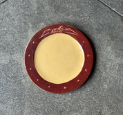 Garnet Runner - Medium Dinner Plate