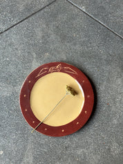 Garnet Runner - Medium Dinner Plate