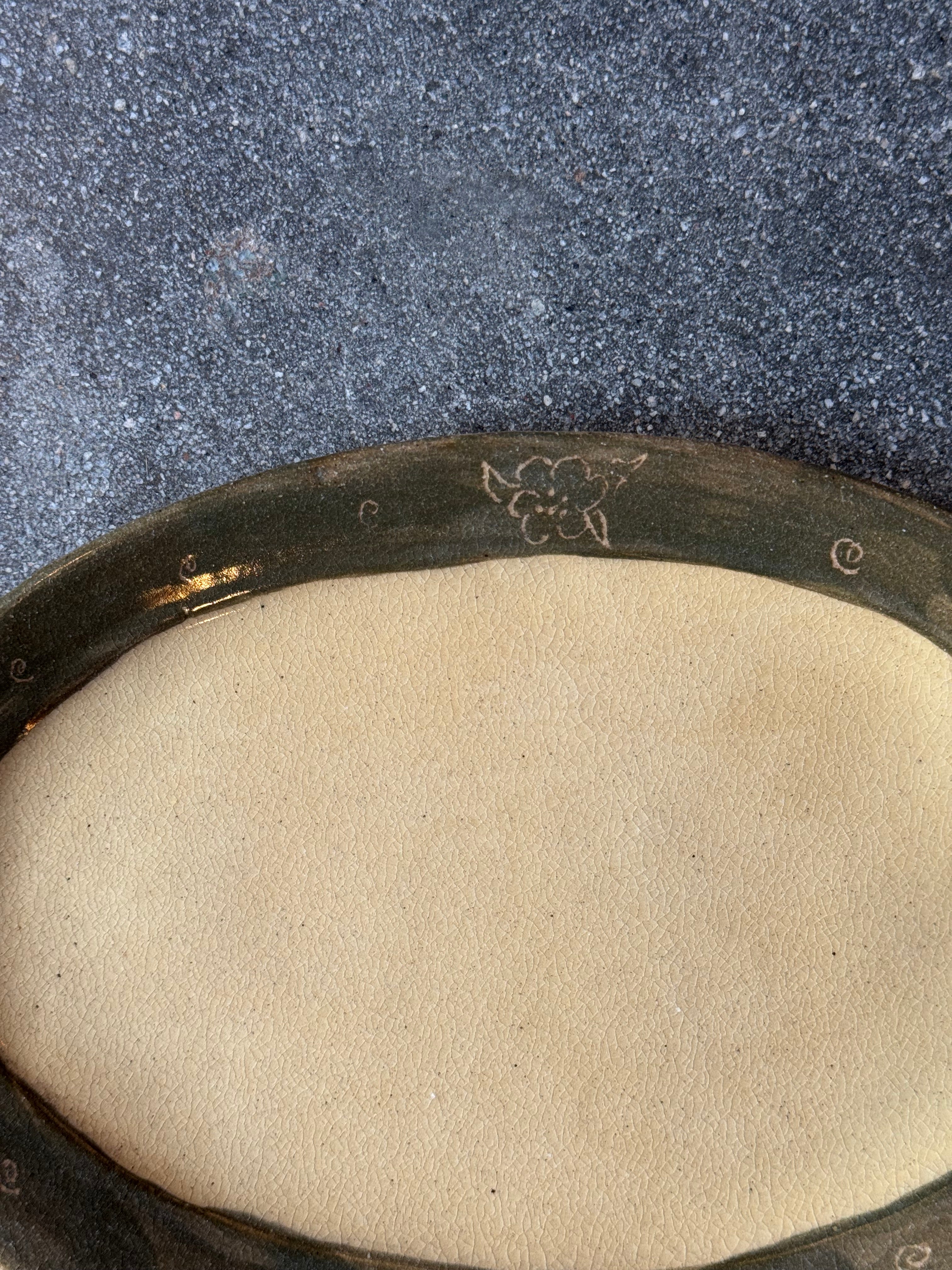 A Small Flower- Oval Coupe