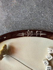 Brown Fence Post - Oval Bistro