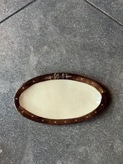 Brown Fence Post - Oval Bistro