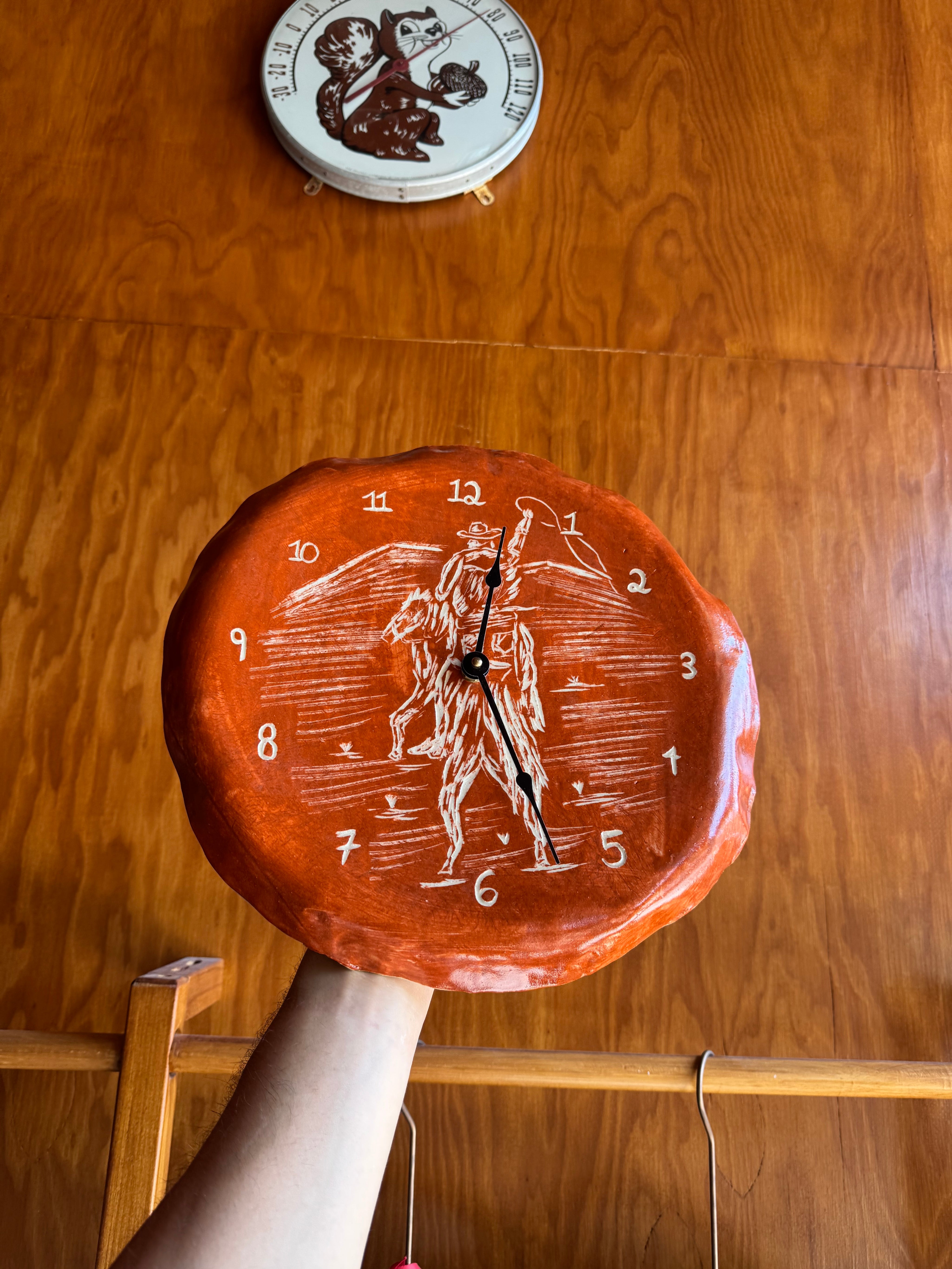 Into the Wind - Clock