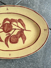 Peaches - Large Oval Serving Platter - Presale