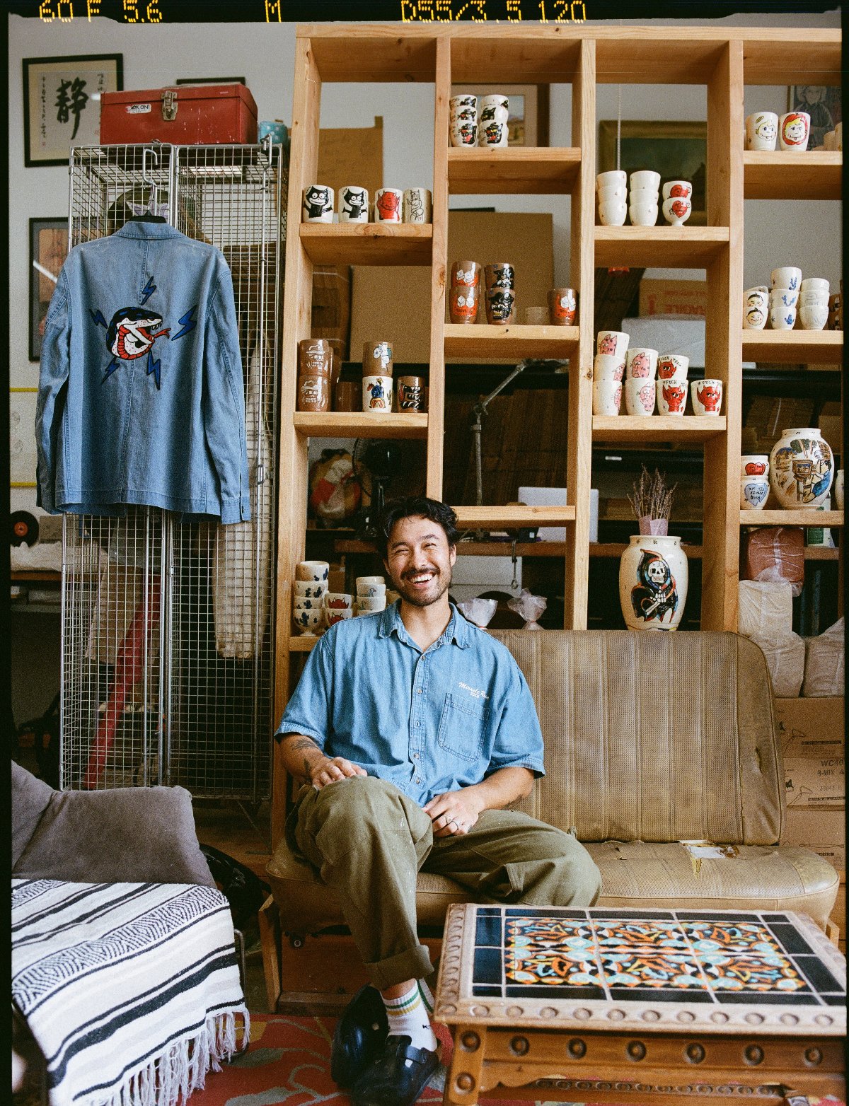 Danny at his second studio