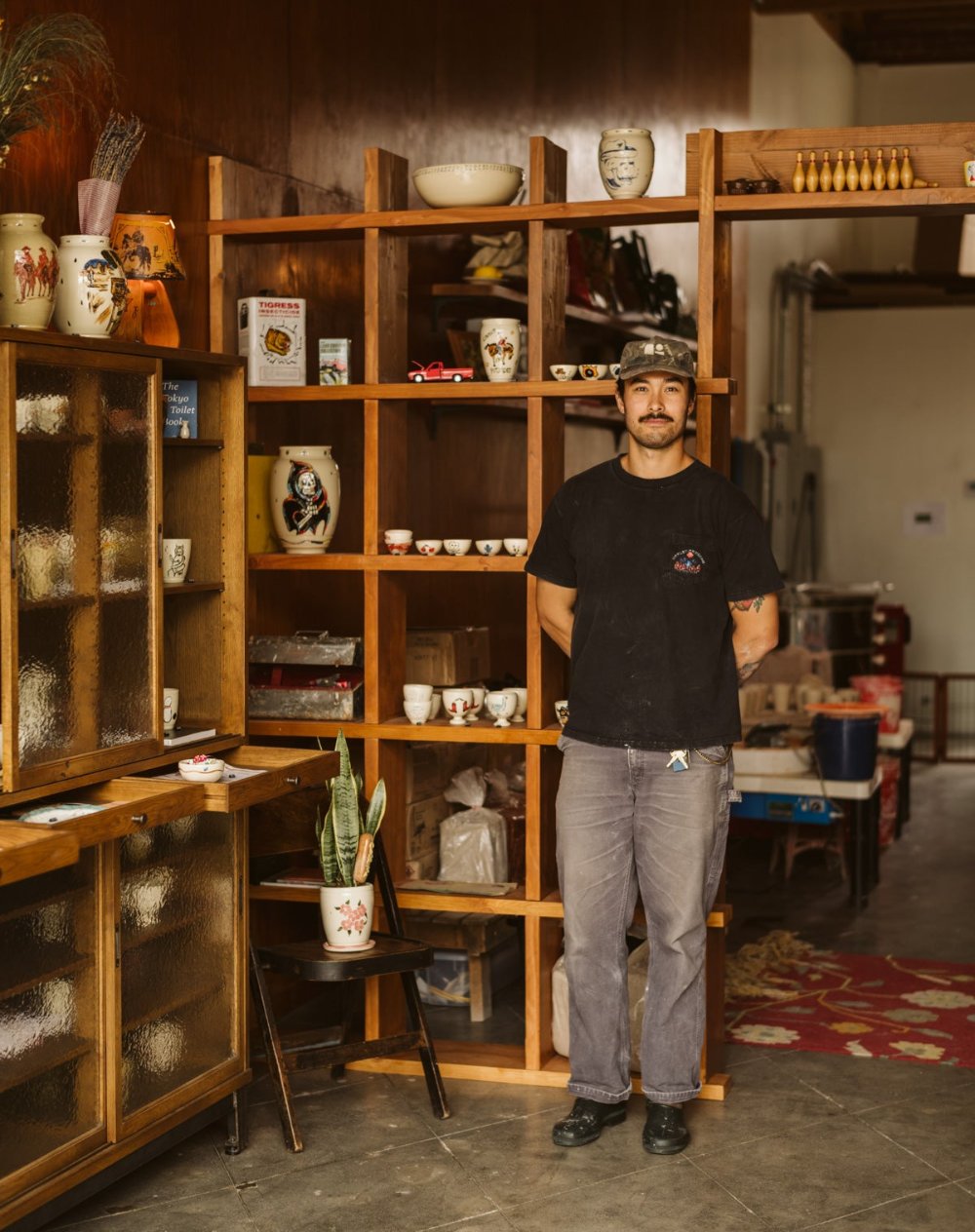 Danny at the Mud Shop